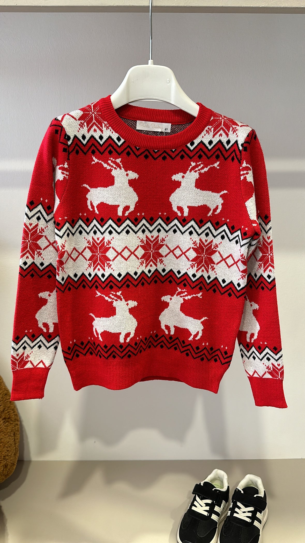 Maglioncino RENA 4-14A - ROSSO