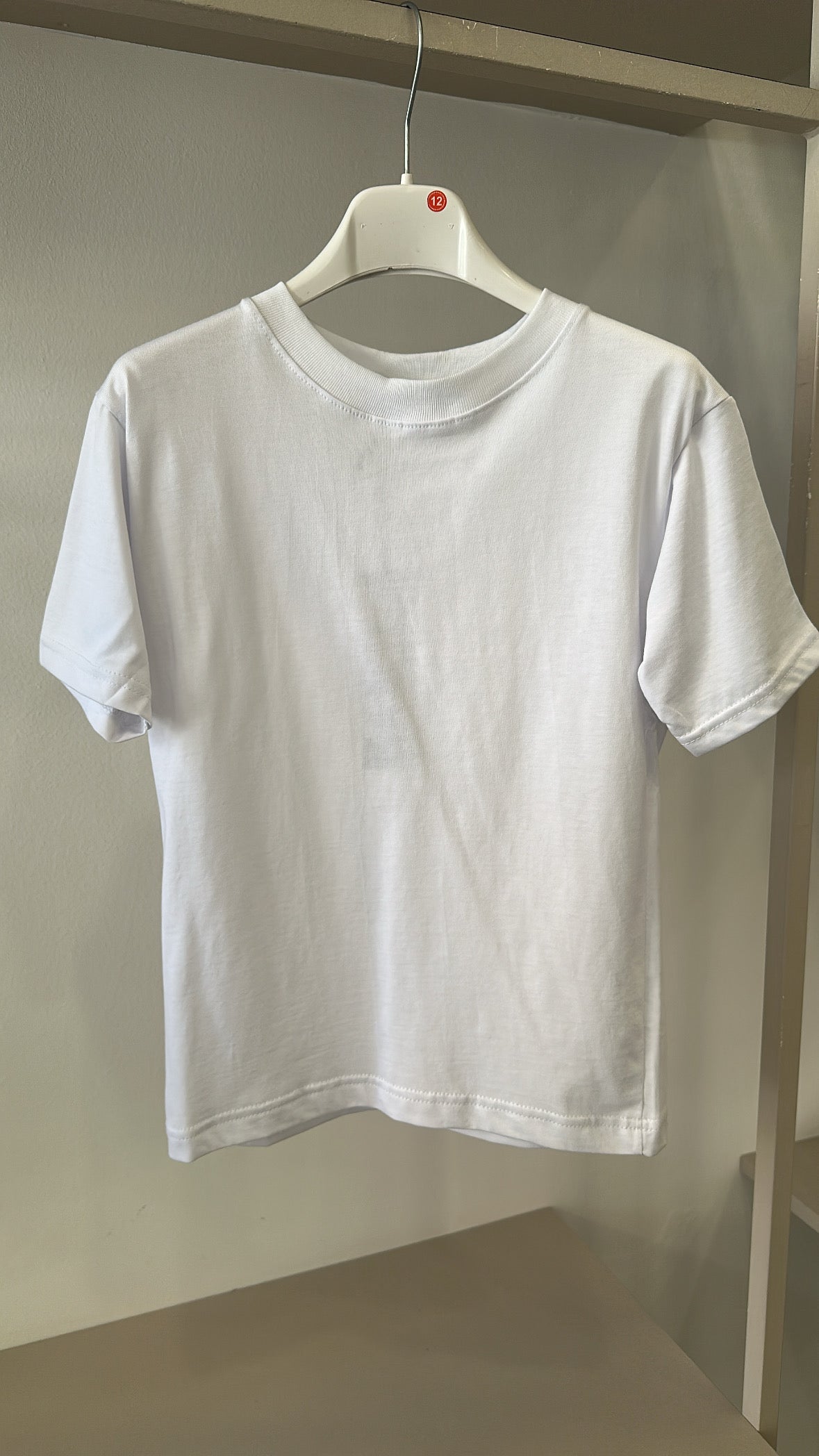 T-shirt BASIC BOY 3-8A - BIANCO