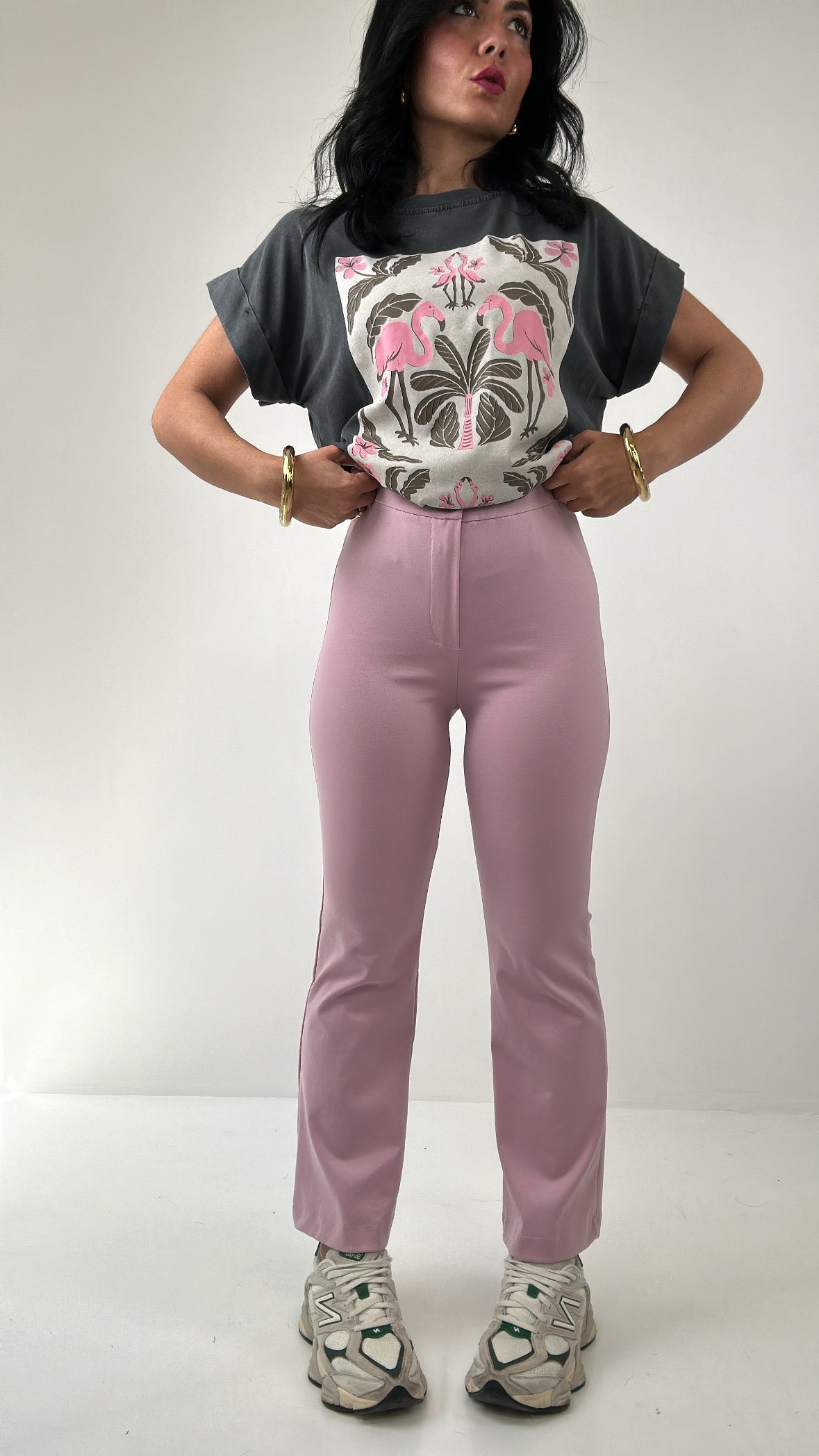 Pantalone ZAMPA SPRING - ROSA