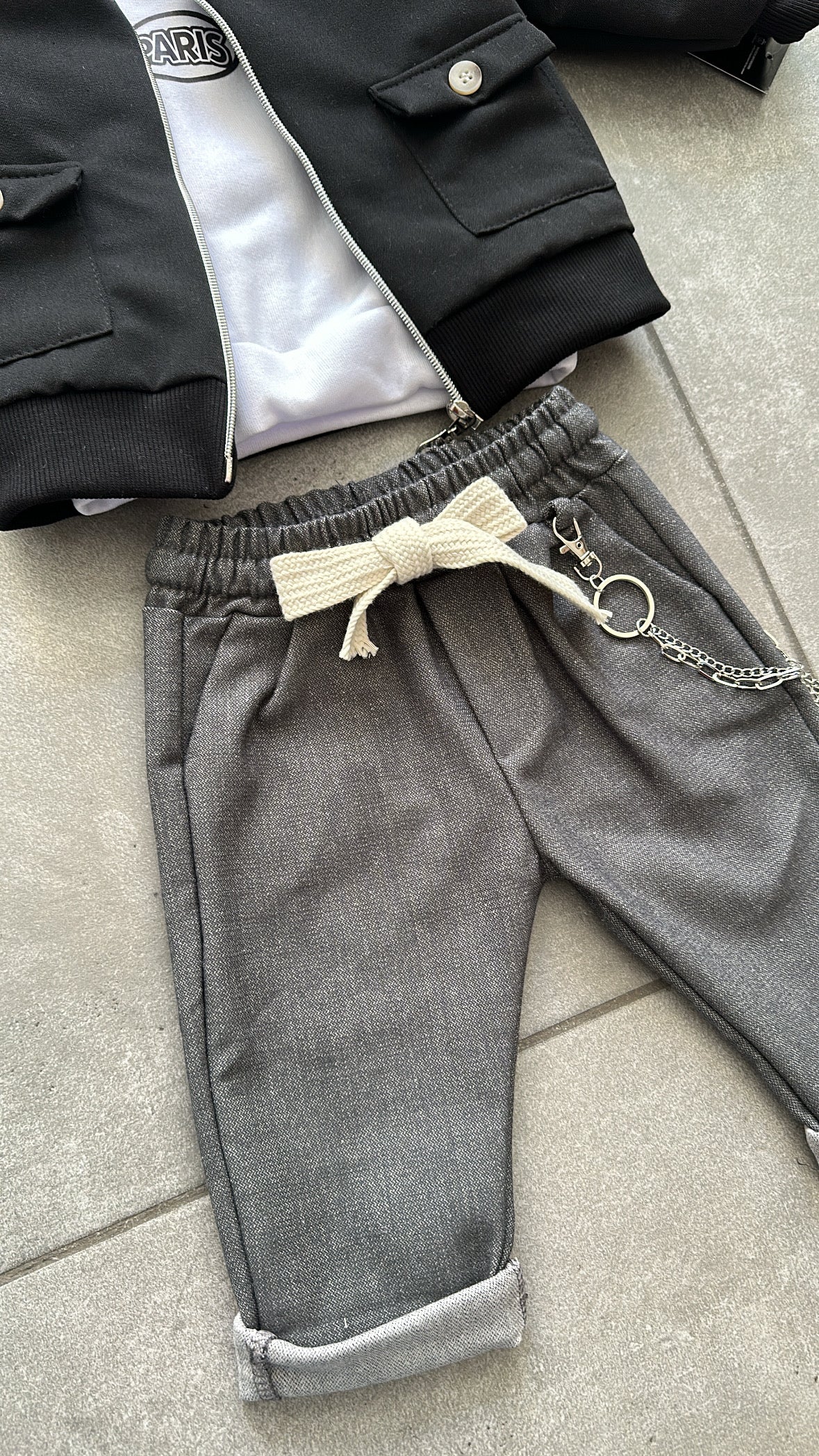 Coordinato 3PZ PARIS 12-36M - NERO