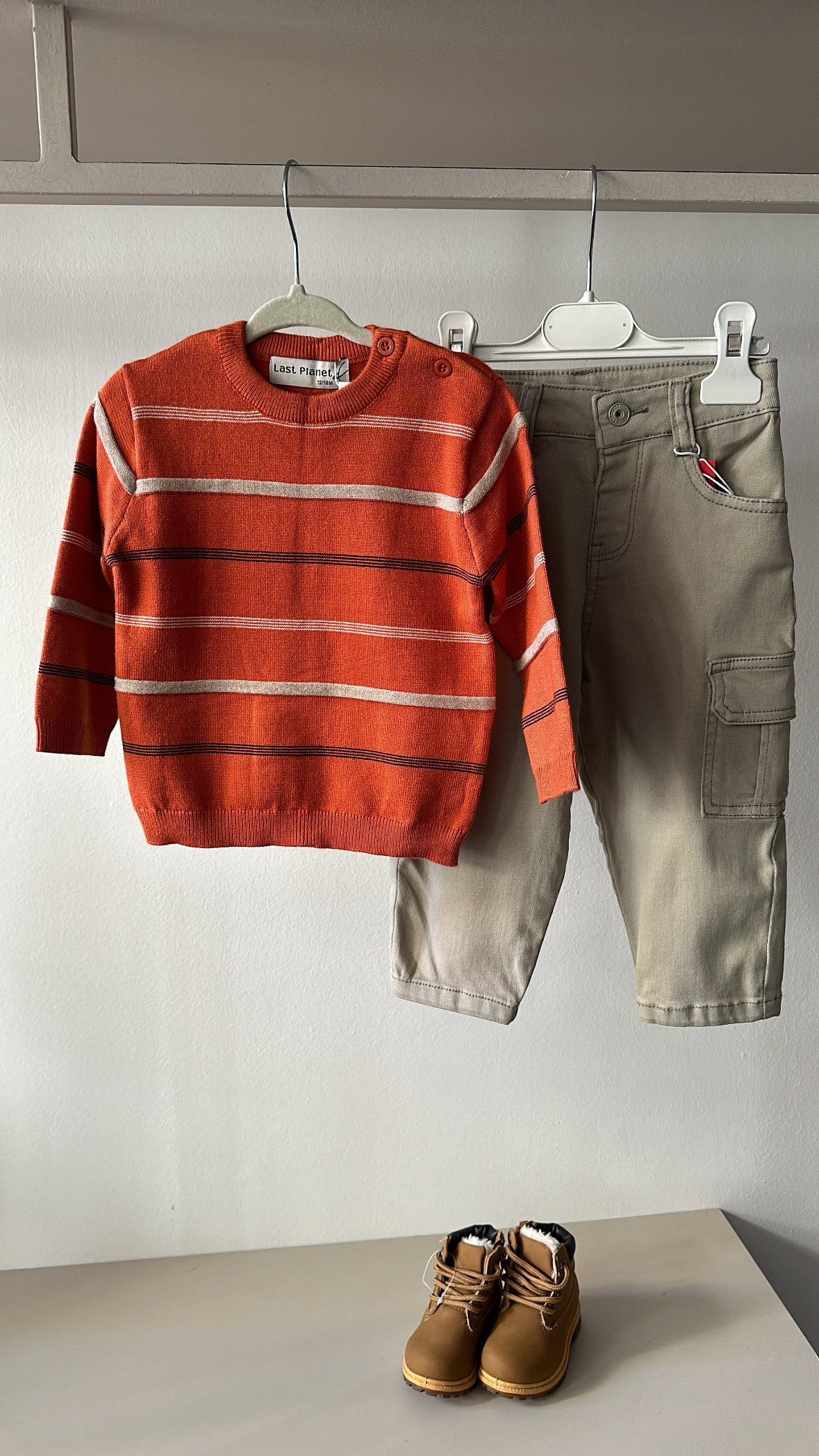 Pull RIGHE 12-36M - ARANCIO