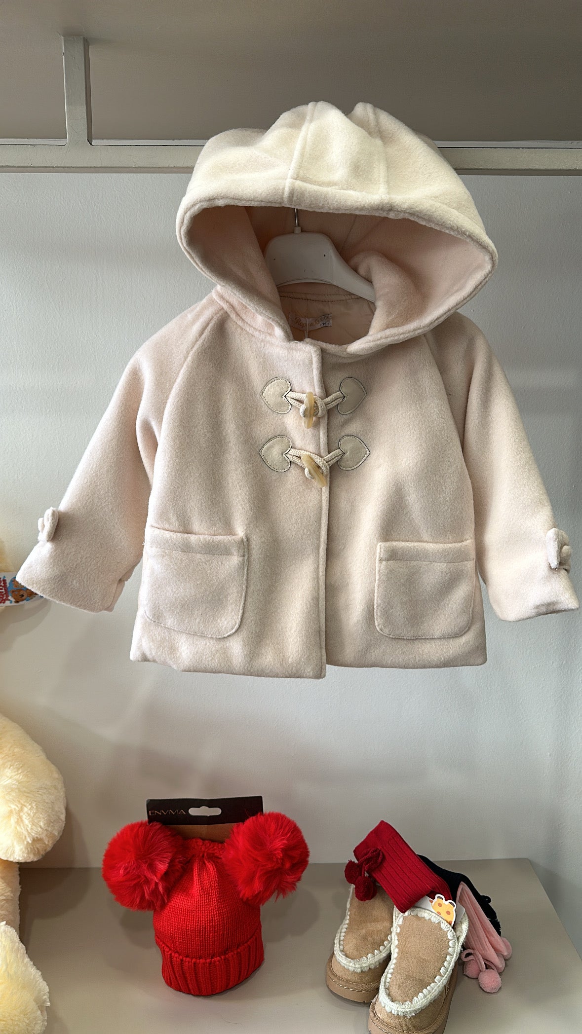 Cappotto CUORE 1-5A - BEIGE