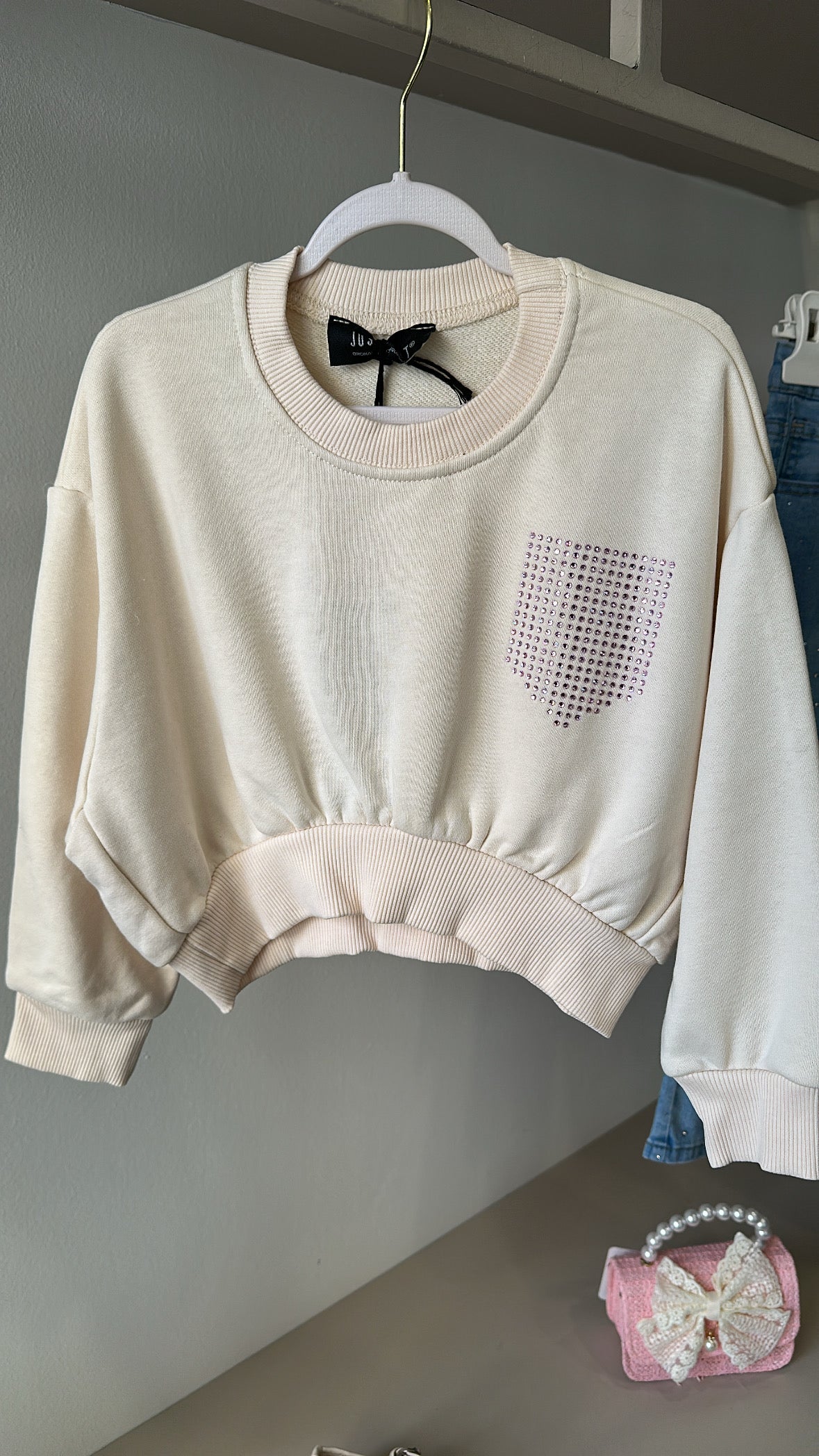 Felpa TASCHINO BRILLO 4-14 - BEIGE