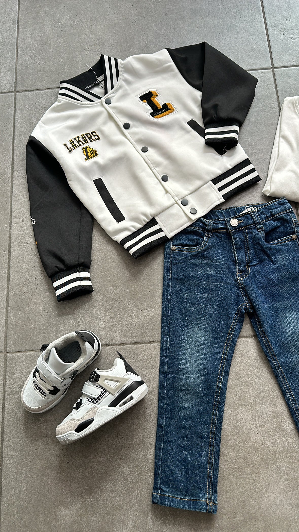 Bomber L#K#RS - BIANCO