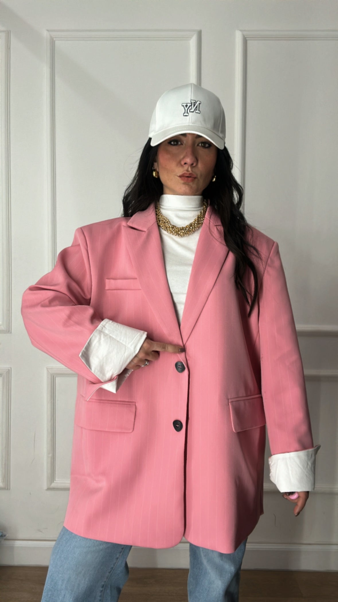 Giacca OVER PINK - ROSA