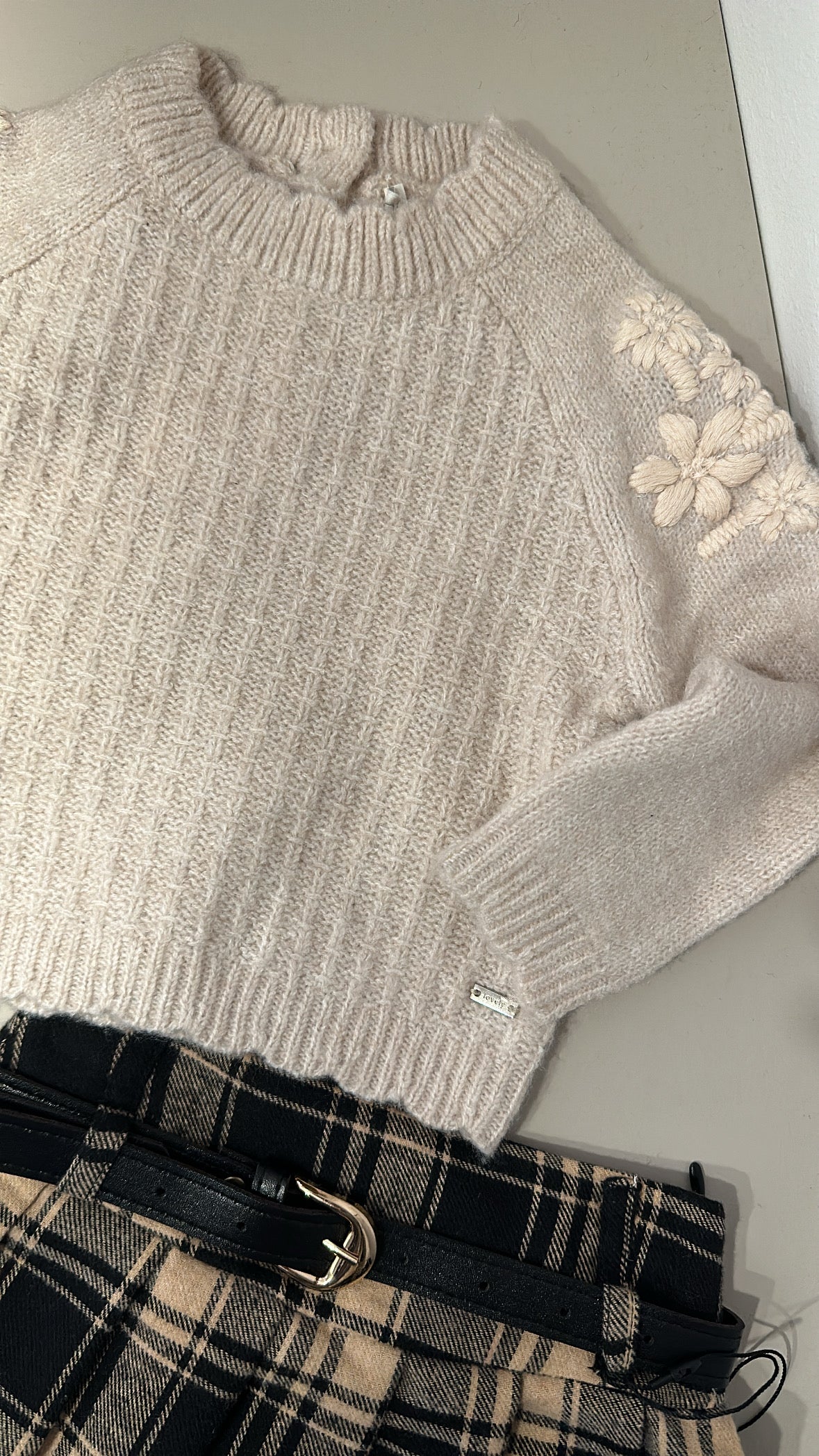 Pull FIORELLINO 12-36M - BEIGE