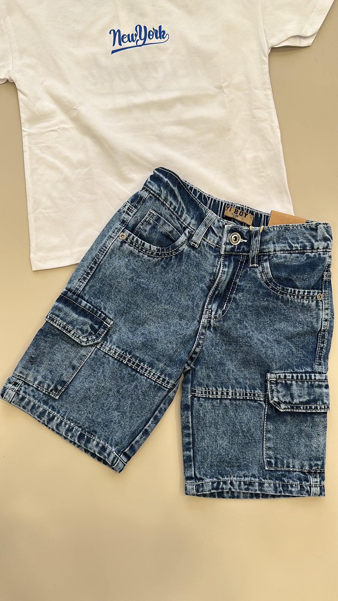 Bermuda BOY 4-12A - JEANS