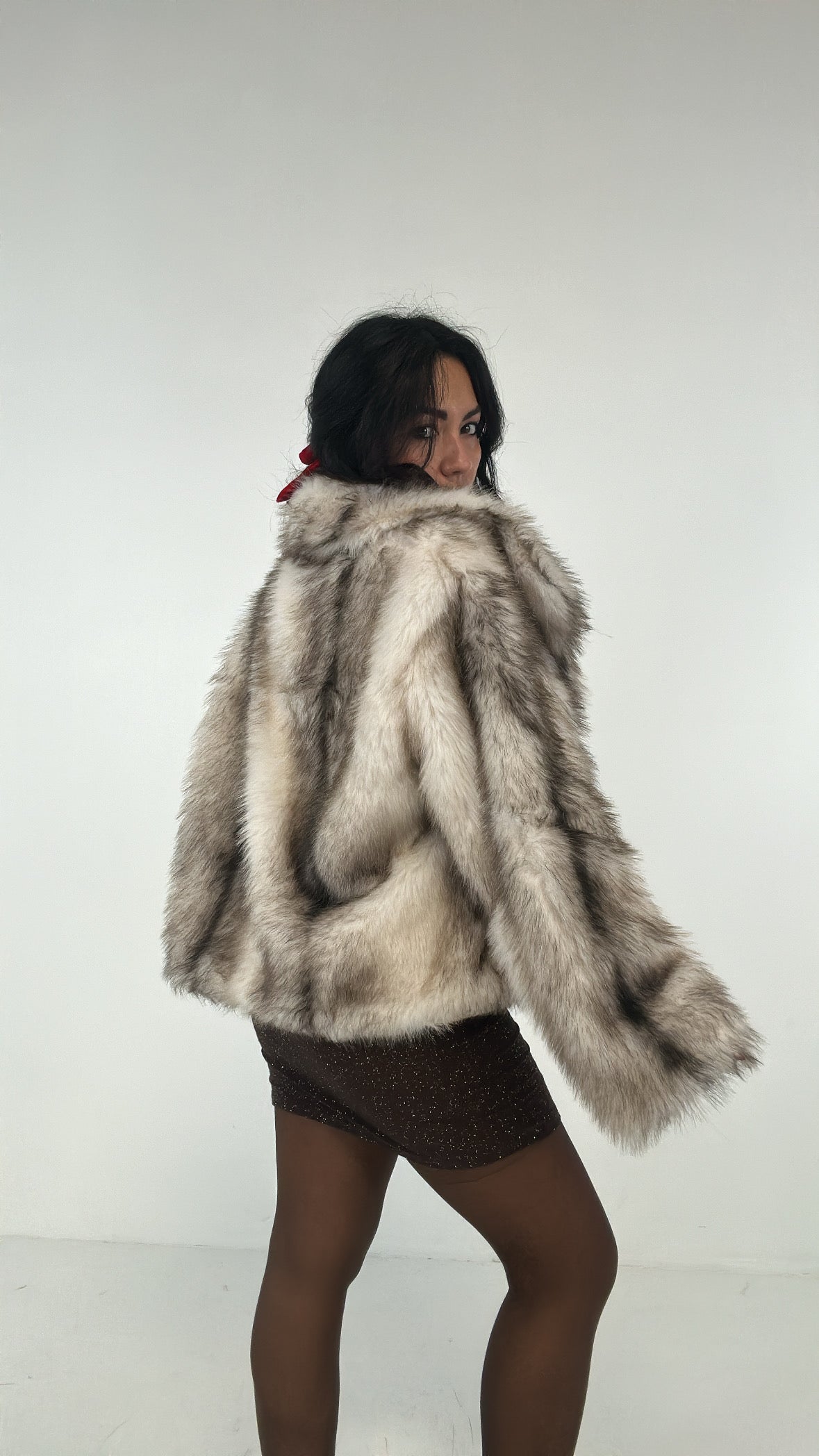 Ecopelliccia SFUMAK - BIANCO