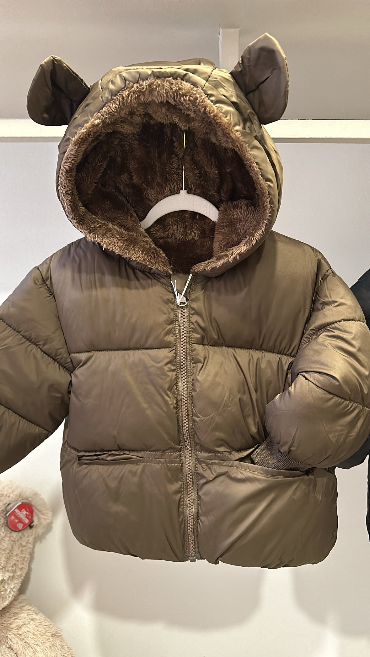 Giubbotto TEDDY INTERNO - MARRONE