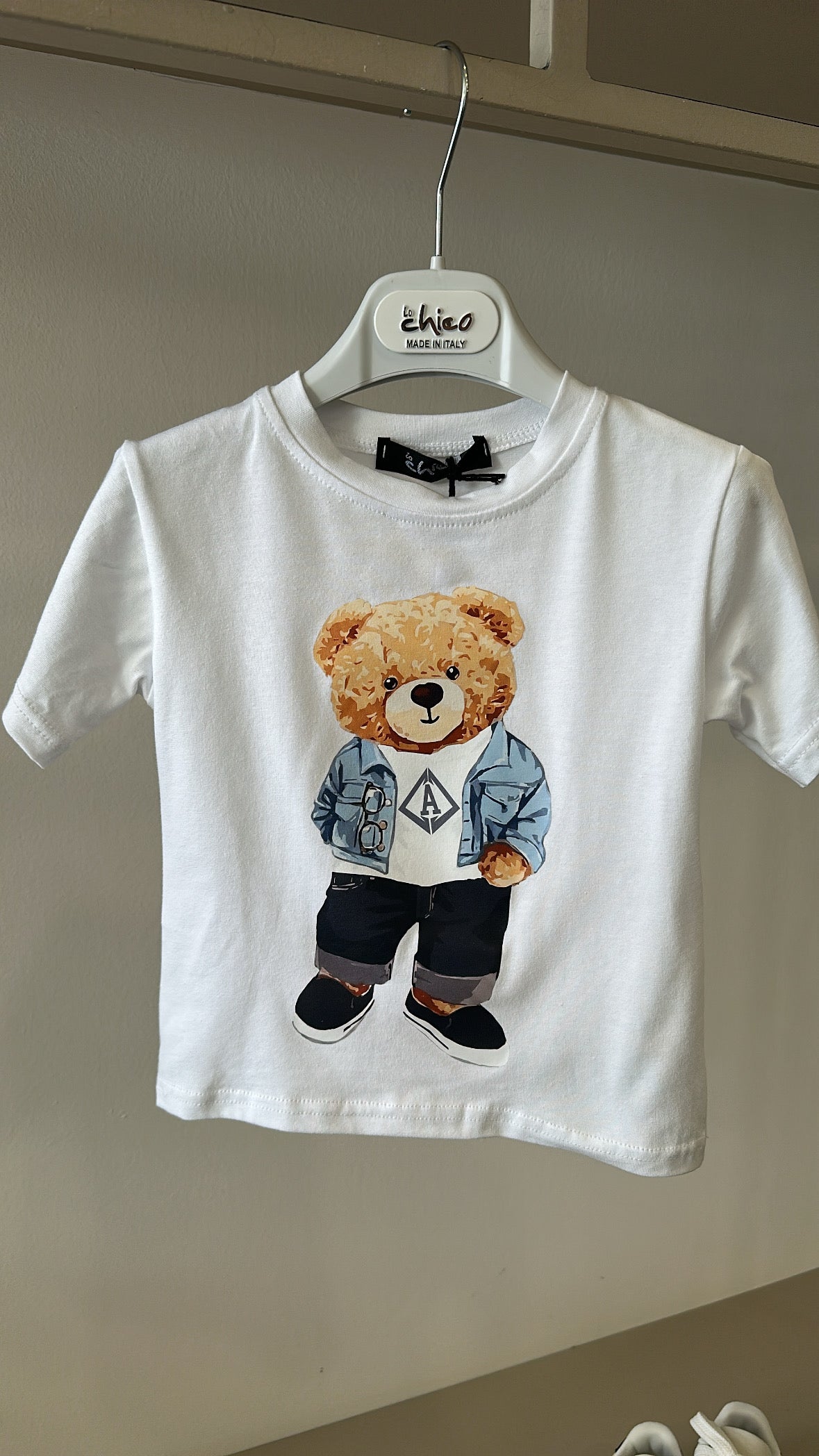 T-shirt ORSETTO A 12-36m - BIANCO