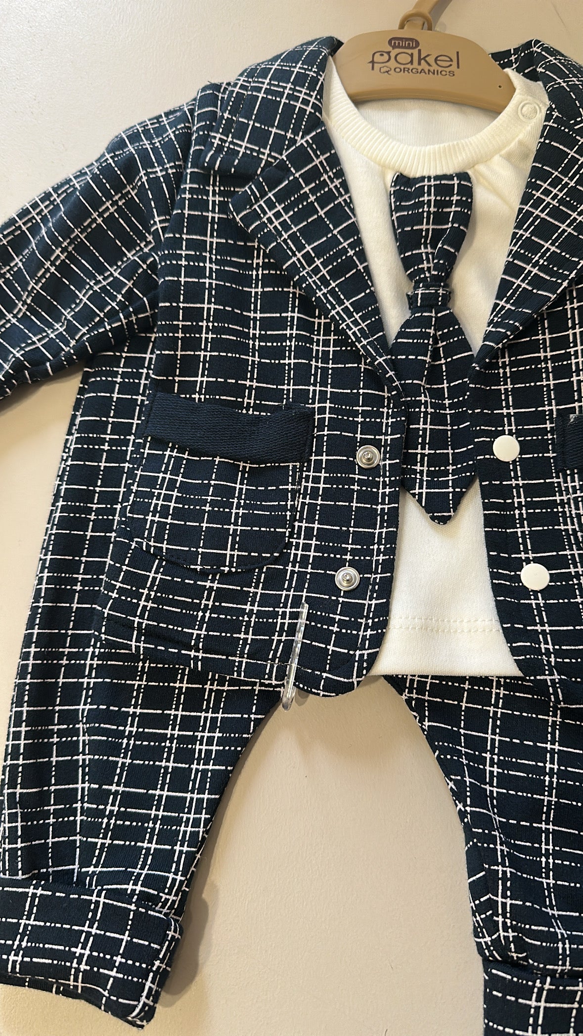 Completo ELEGANT 0-9M - BLU