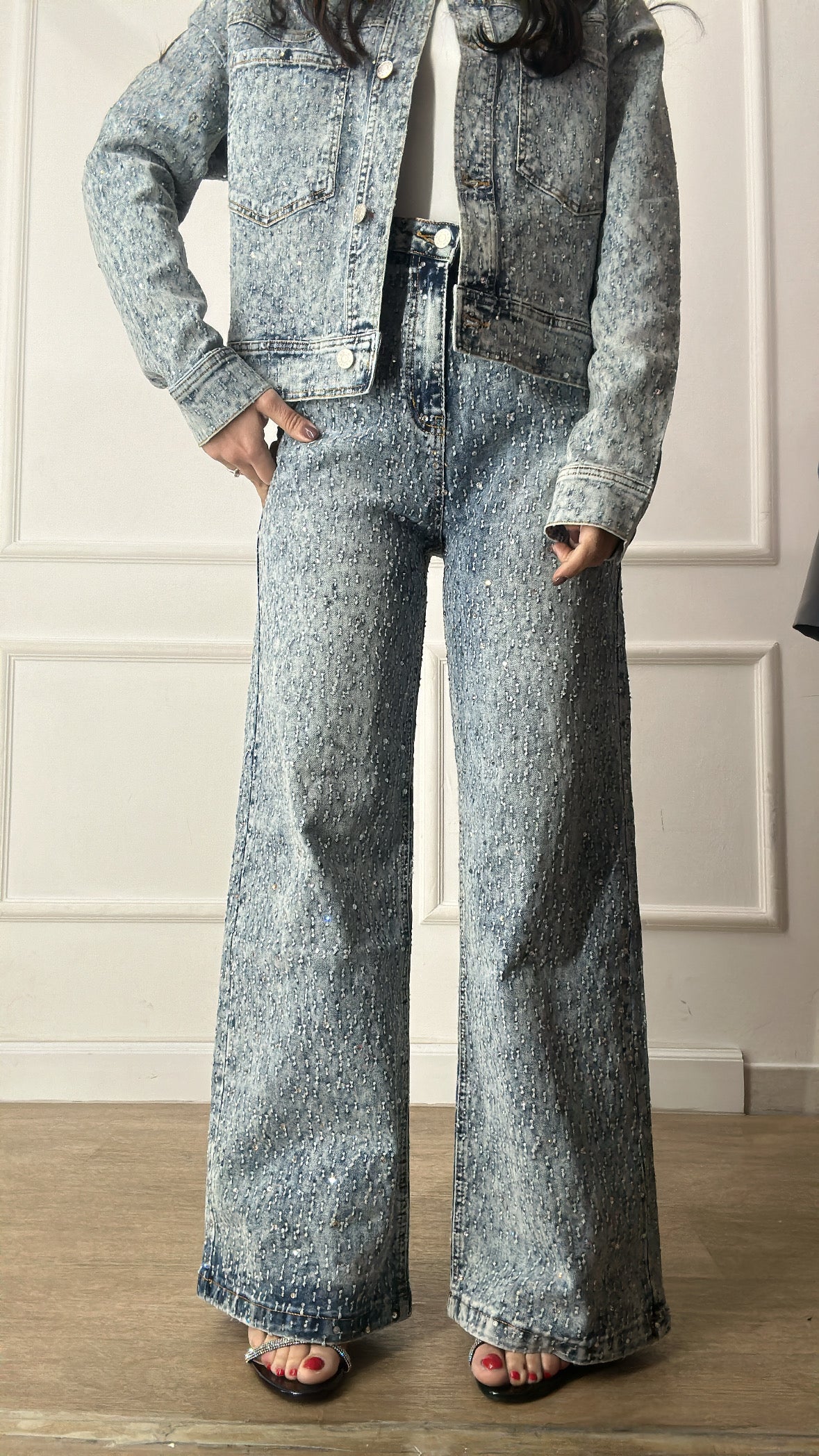 Coordinato JEANS TRAMA - JEANS