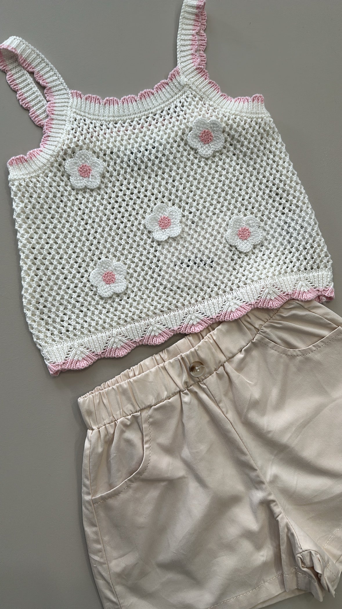Completo FIOR DI MAGLIA 4-12 - BIANCO