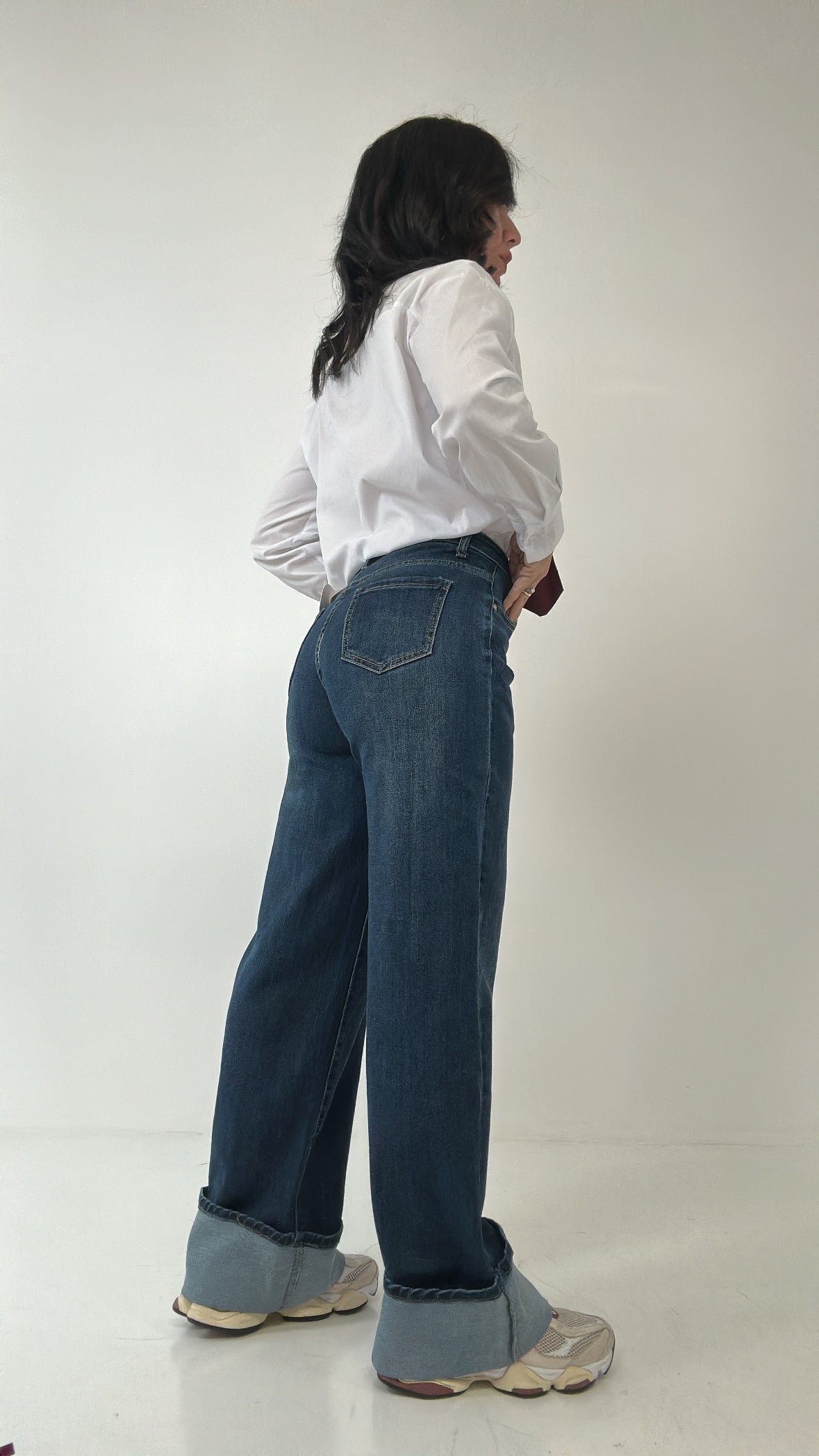 Jeans WIDE PIEGONE - JEANS