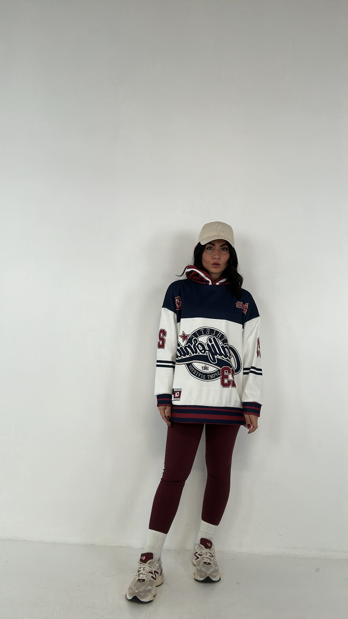 Leggins MODELL FELPATO - BORDEAUX