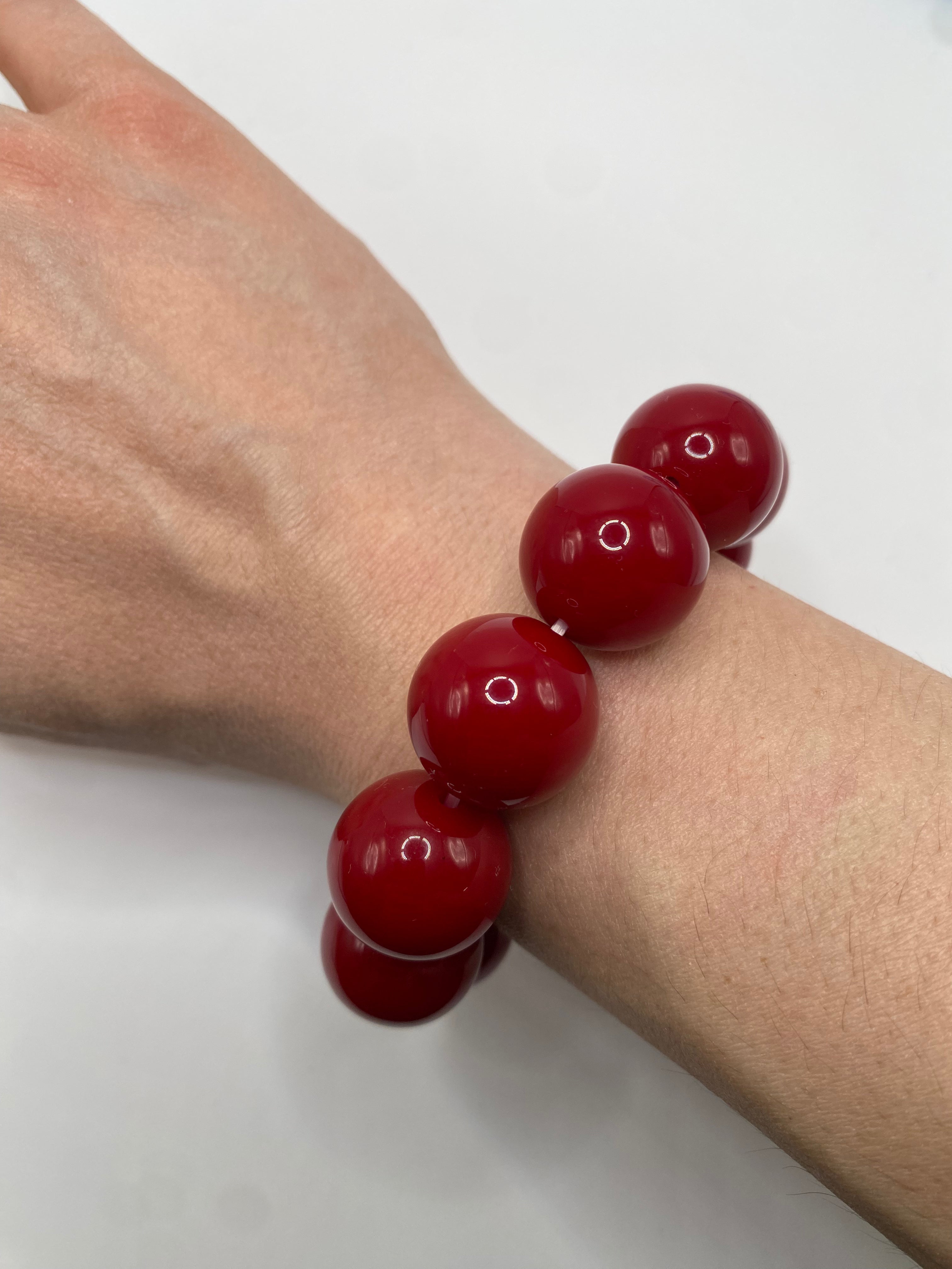 Bracciale PERLA GRAND - ROSSO