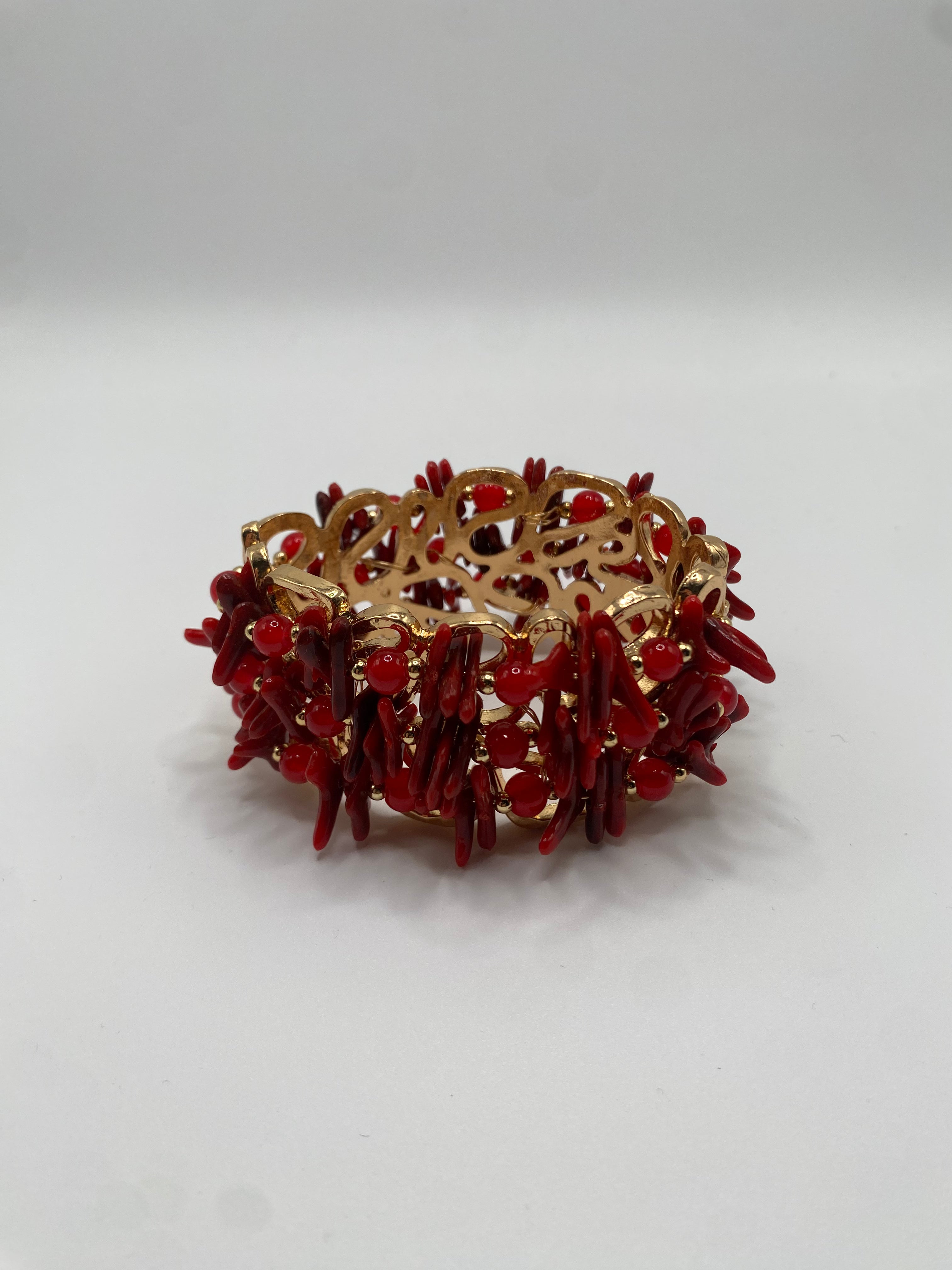 Bracciale CORAL RIGIDO - ROSSO