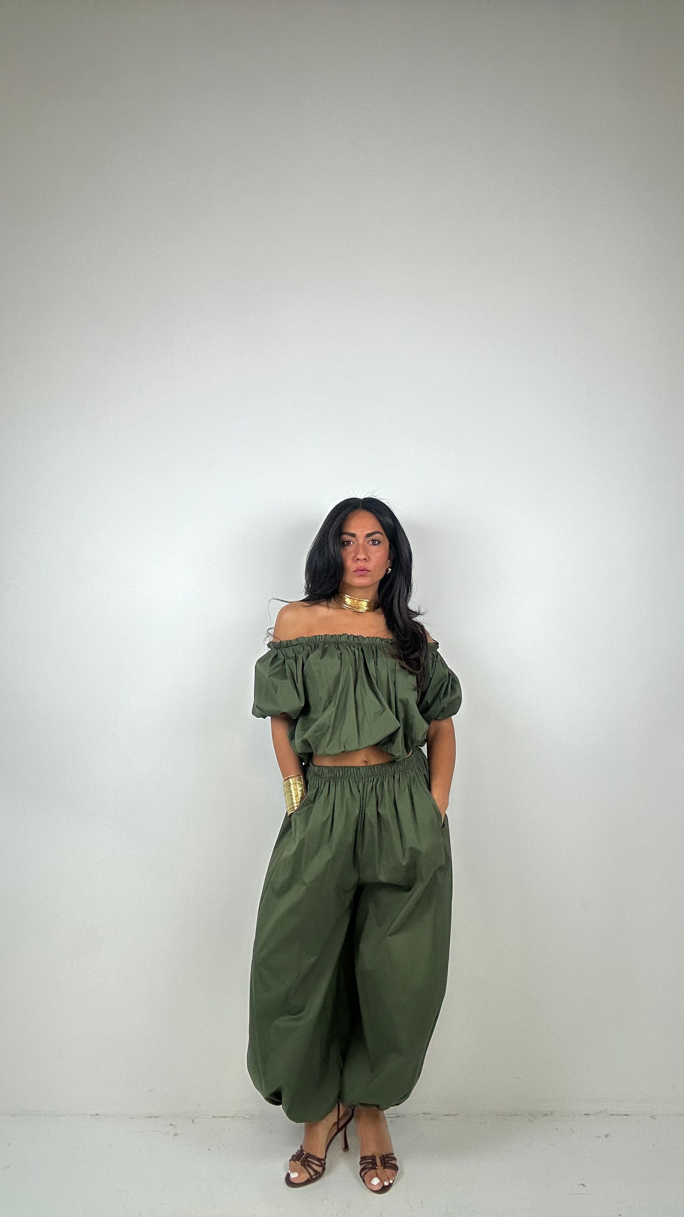 Coordinato TURCHI - VERDE MILITARE