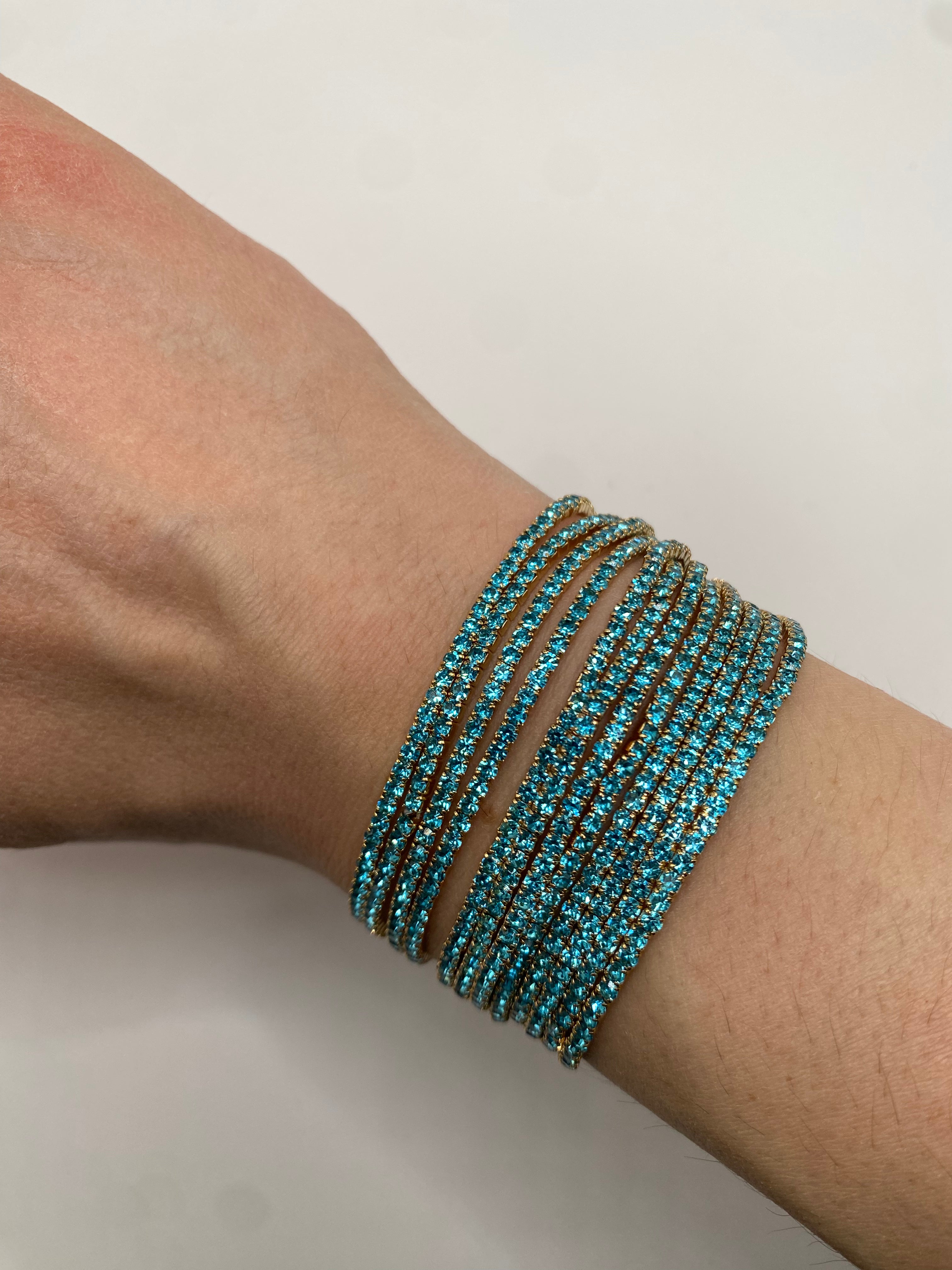 Set BRACCIALI BRILL - CELESTE