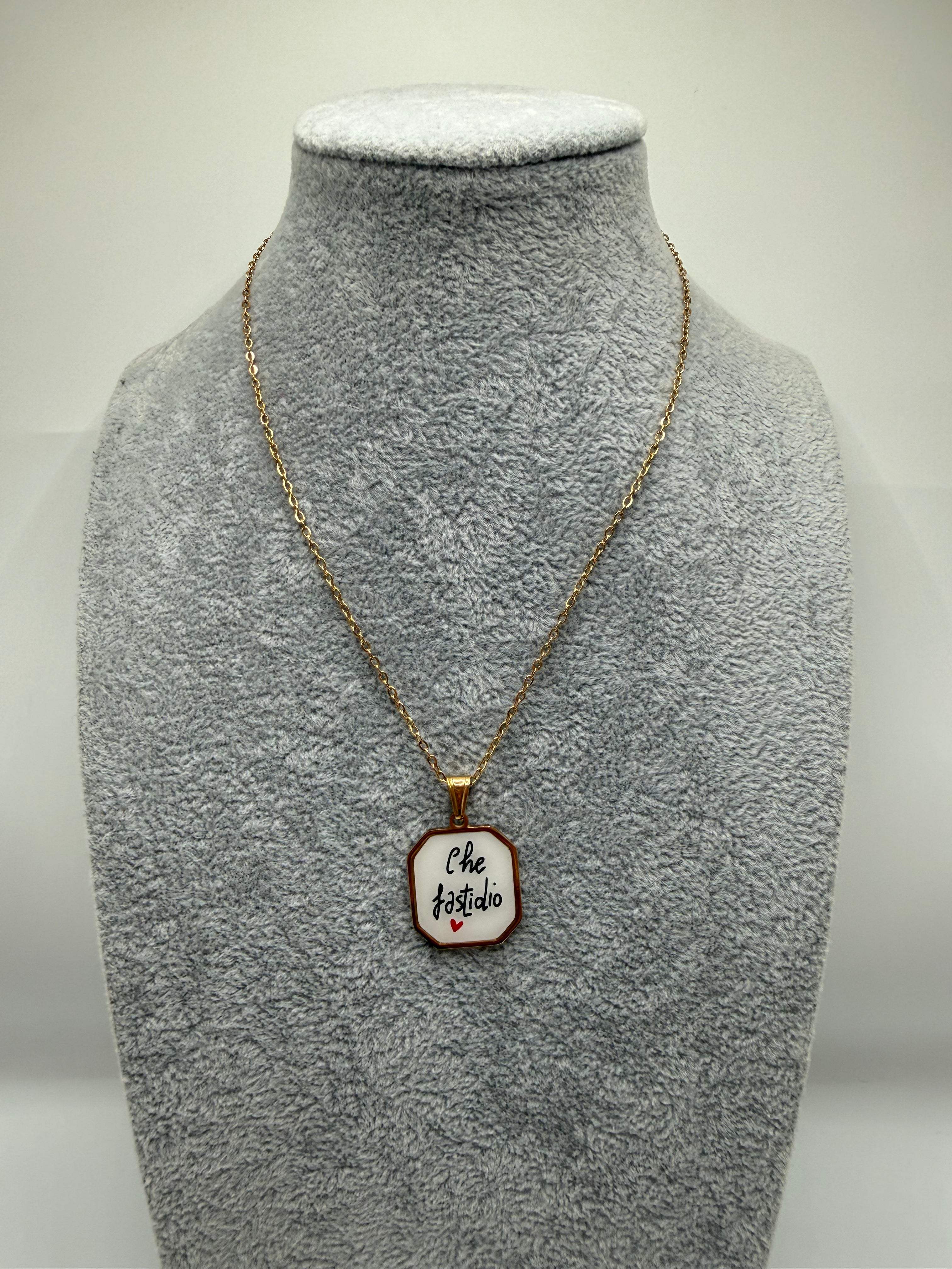 Collana CHE FASTIDIO - ORO