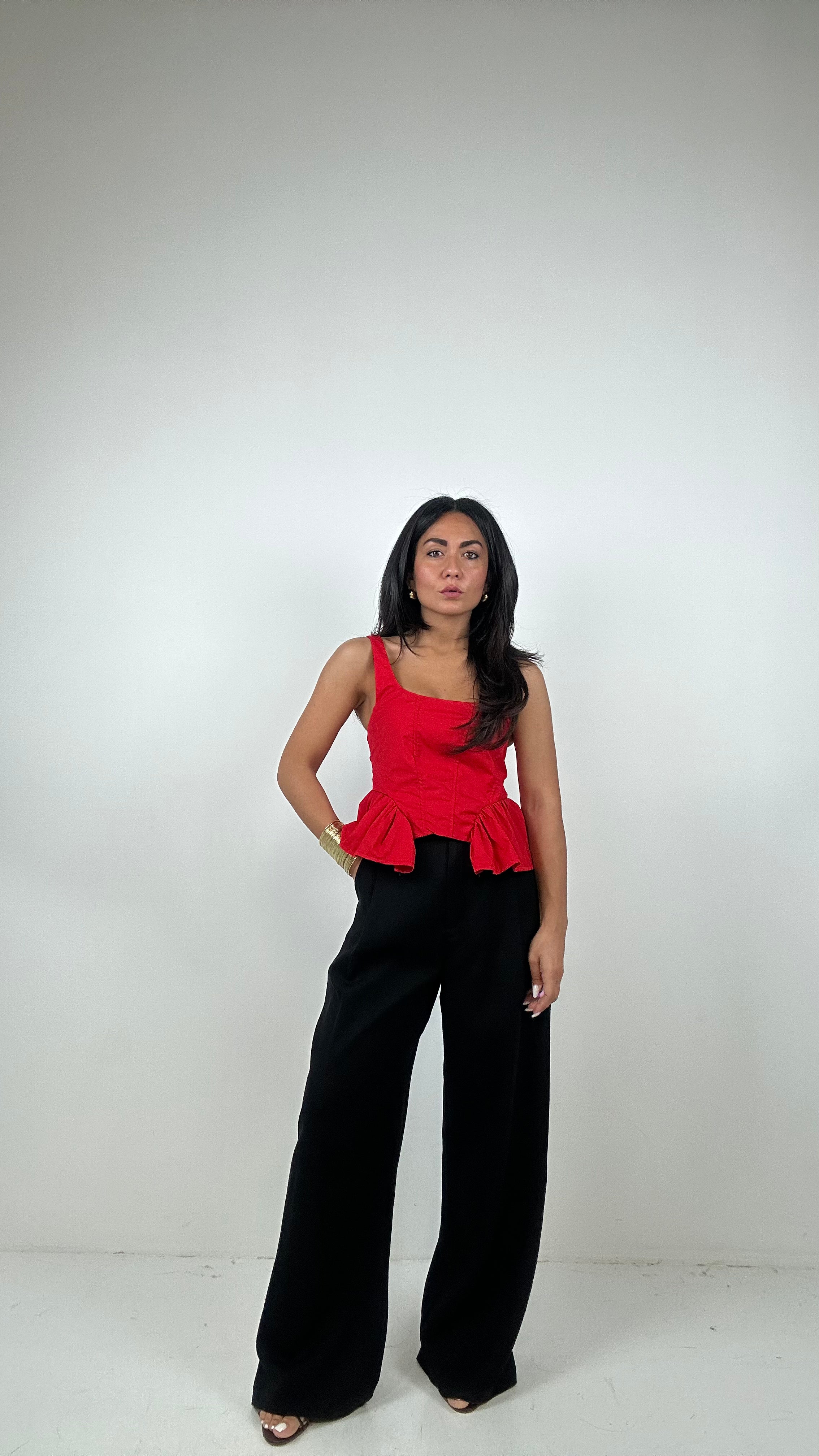 Pantalone SUMMER LINO - NERO
