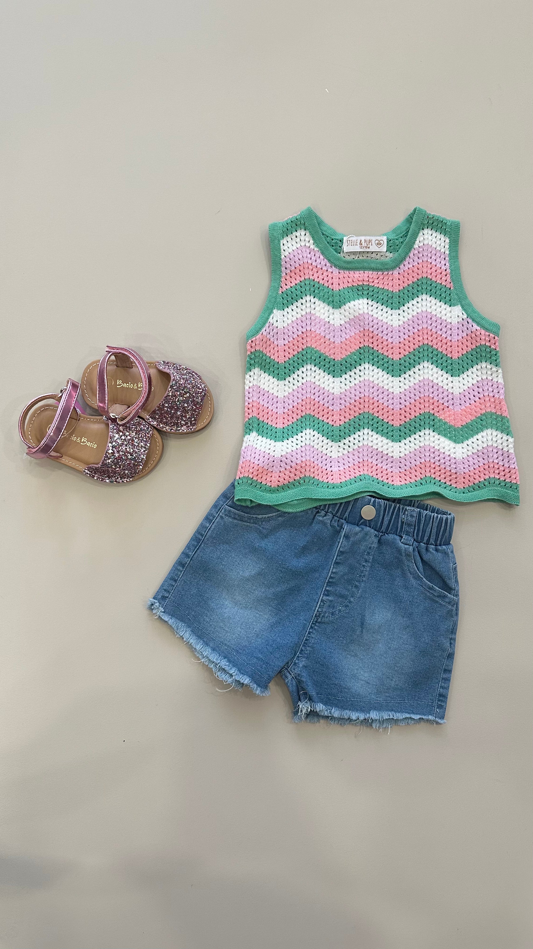 Coordinato ZIGHI 12-36M - VERDE