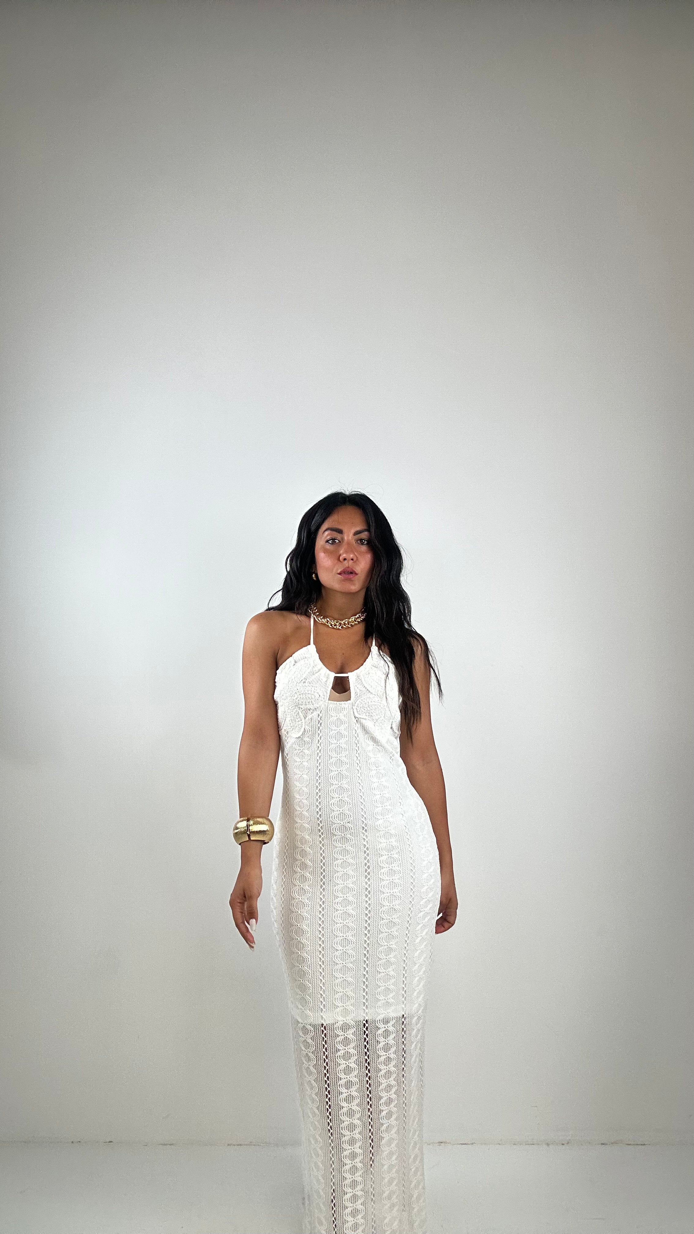 Vestito CLEOP - BIANCO