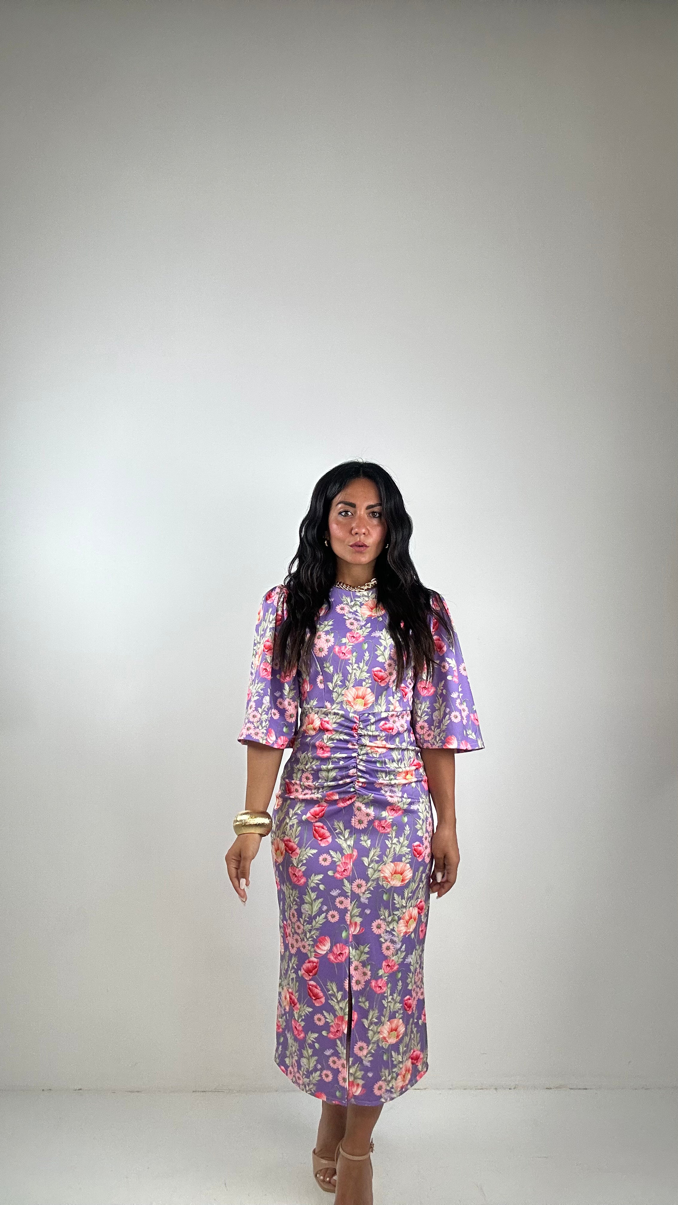 Vestito FLOWERS - LILLA