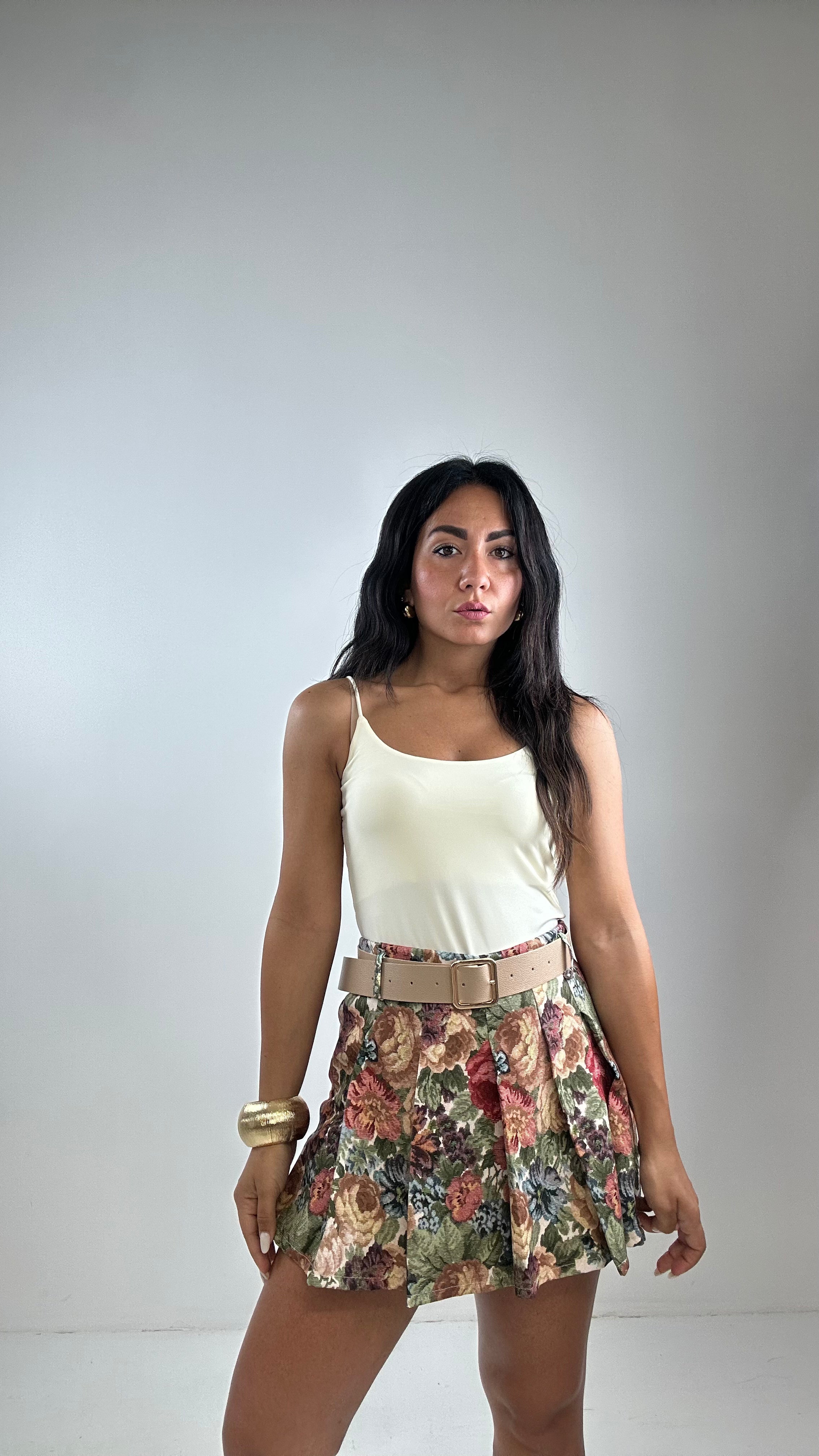 Pantagonna PIEGHE FIORI - MULTICOLOR