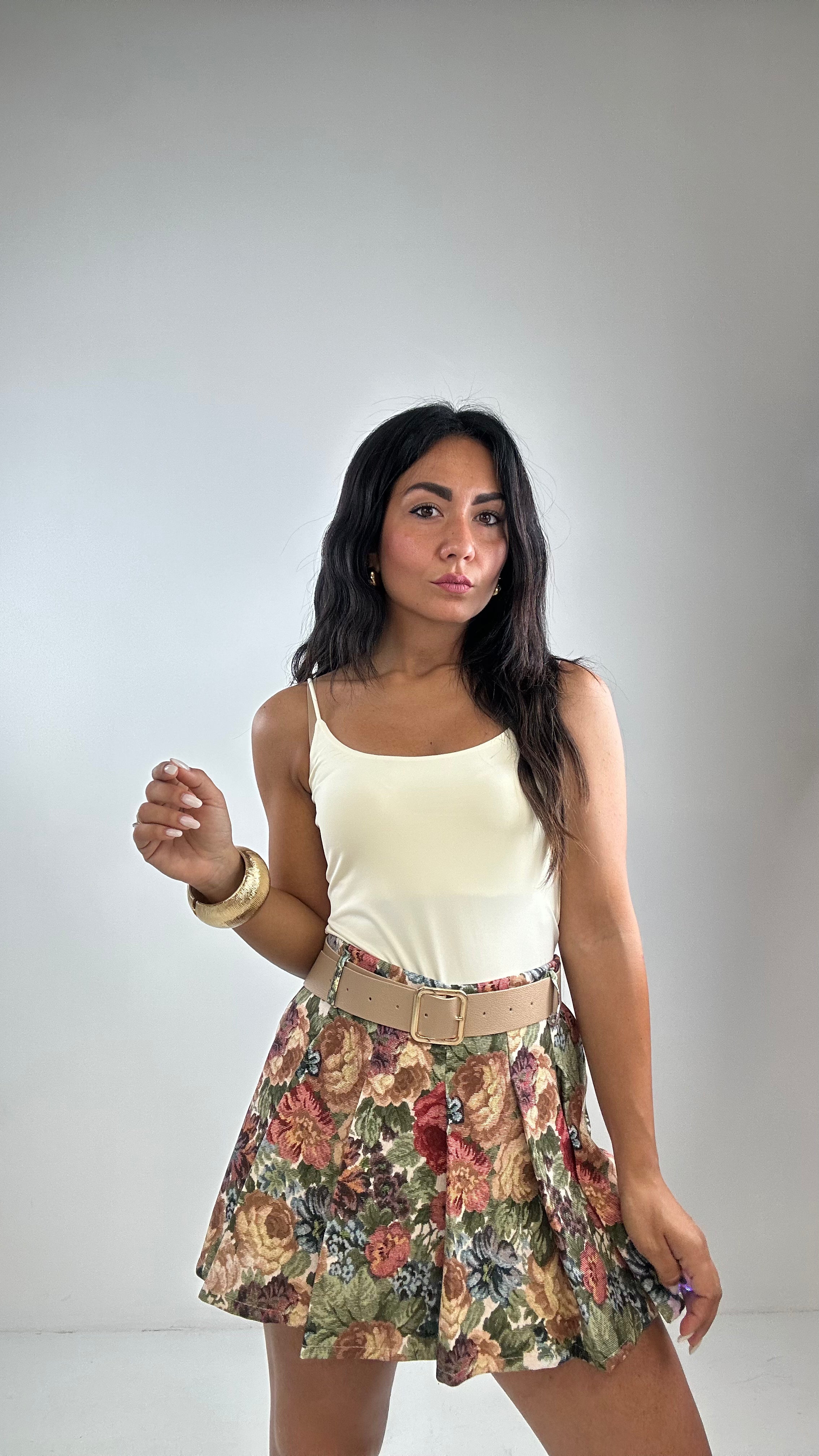 Pantagonna PIEGHE FIORI - MULTICOLOR