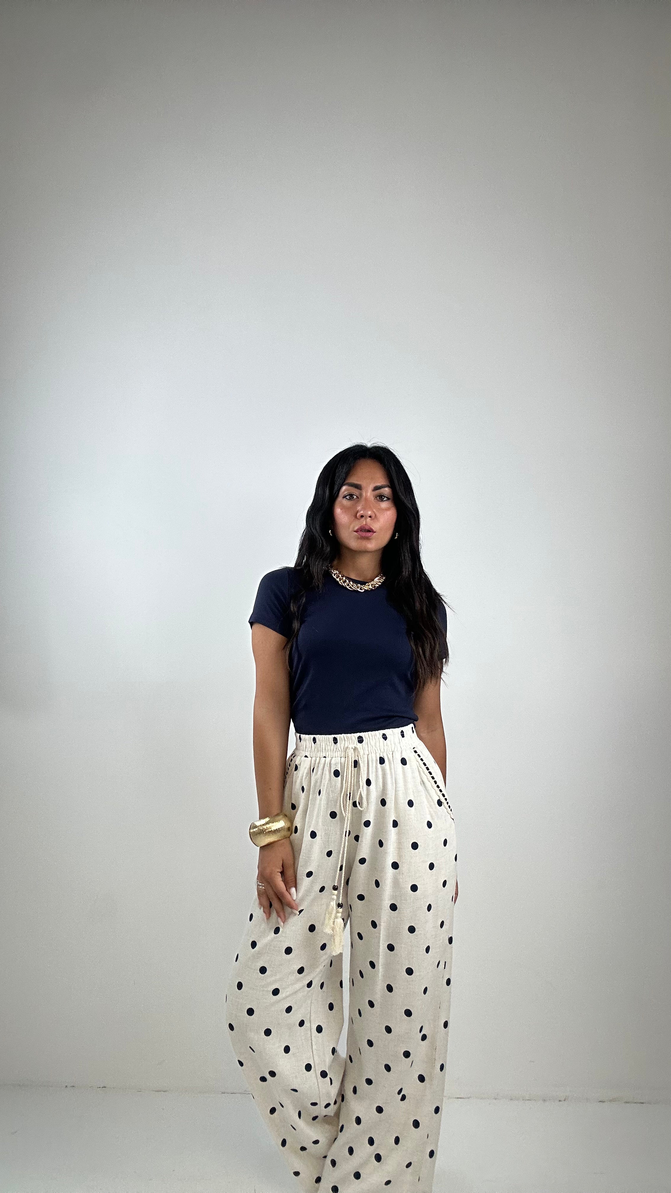 Pantalone SUMMER POIS - BLU