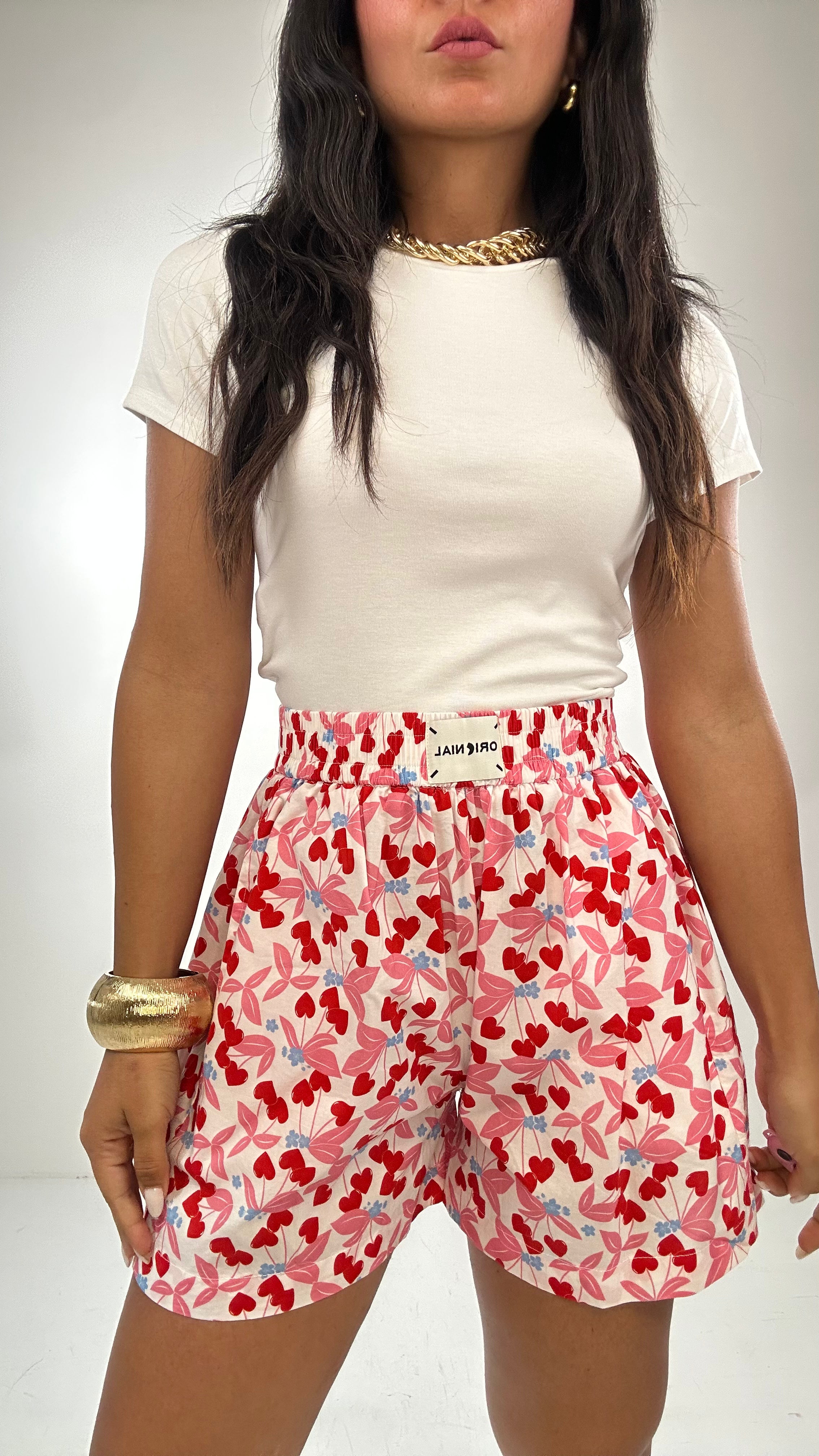 Shorts FANTASY COLOR - ROSSO