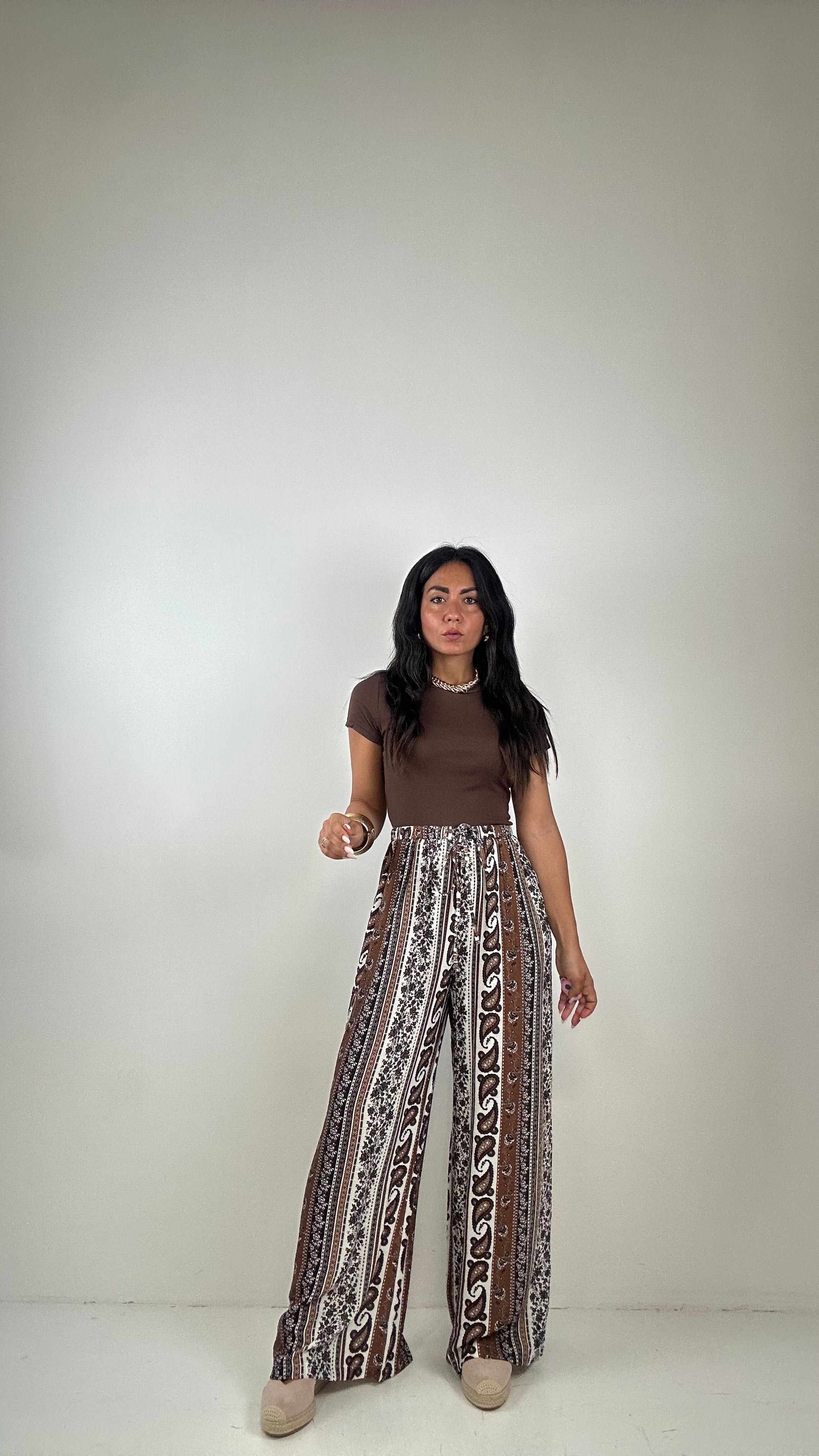Pantalone AFRIKAN - MARRONE