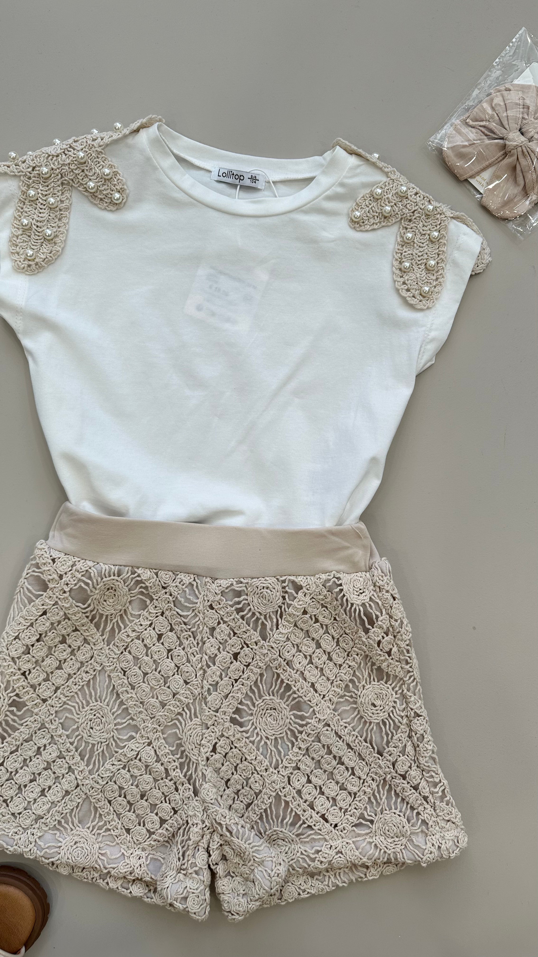 Coordinato MACRAME' 3-12A - BEIGE