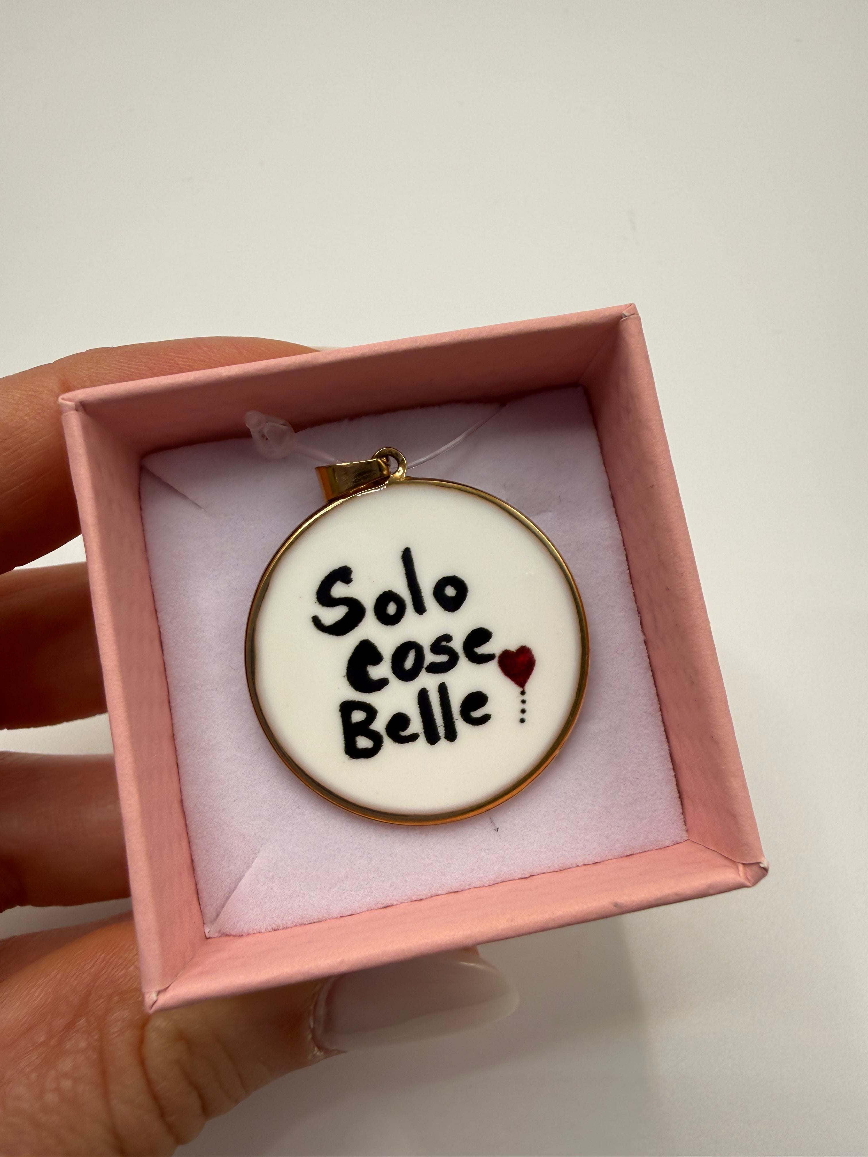 Ciondolo SOLO COSE BELLE - ORO