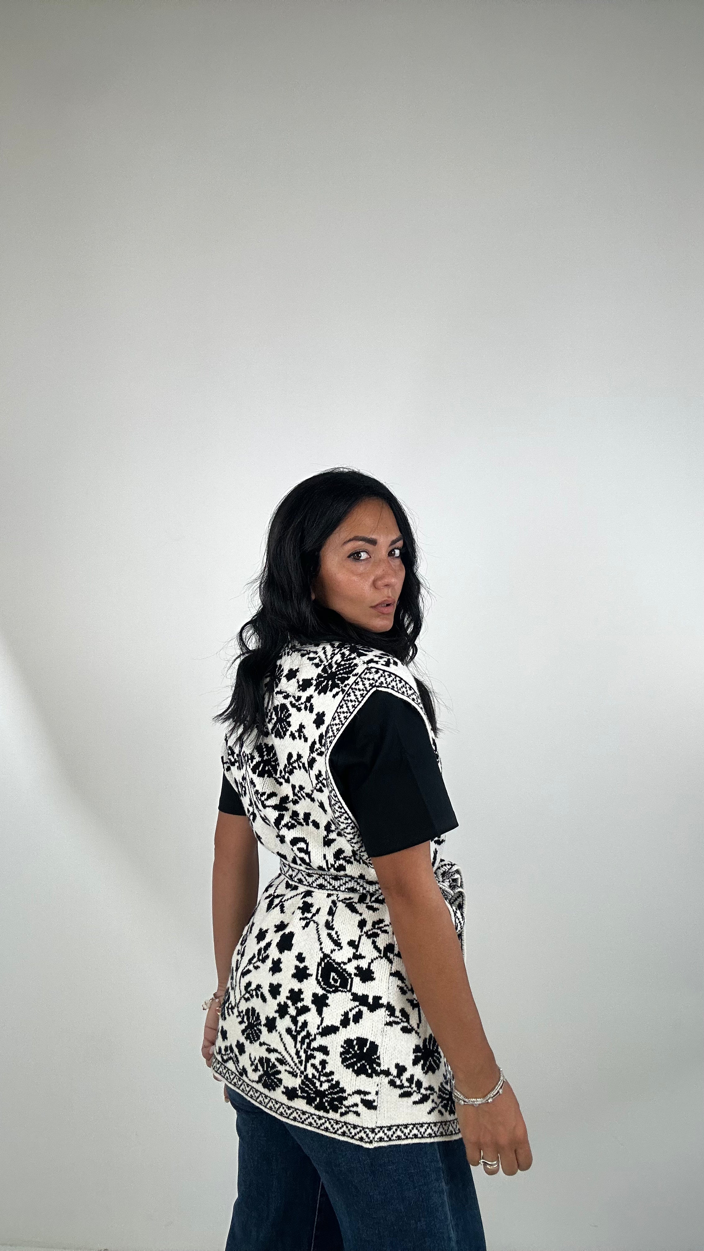 Gilet IN MAGLIA MEDISON - BIANCO