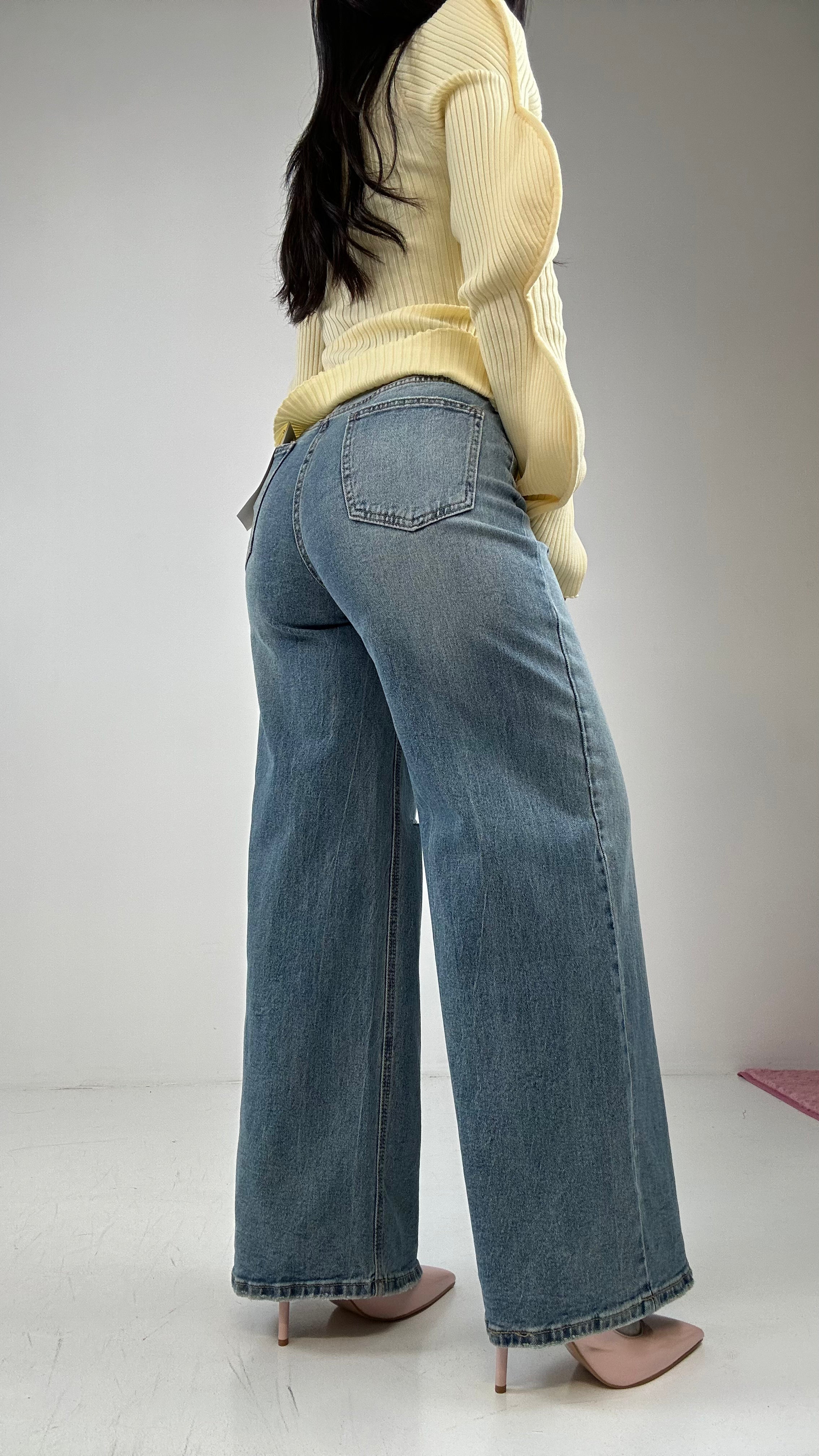 Jeans SUPER WIDE STRAPPO - JEANS