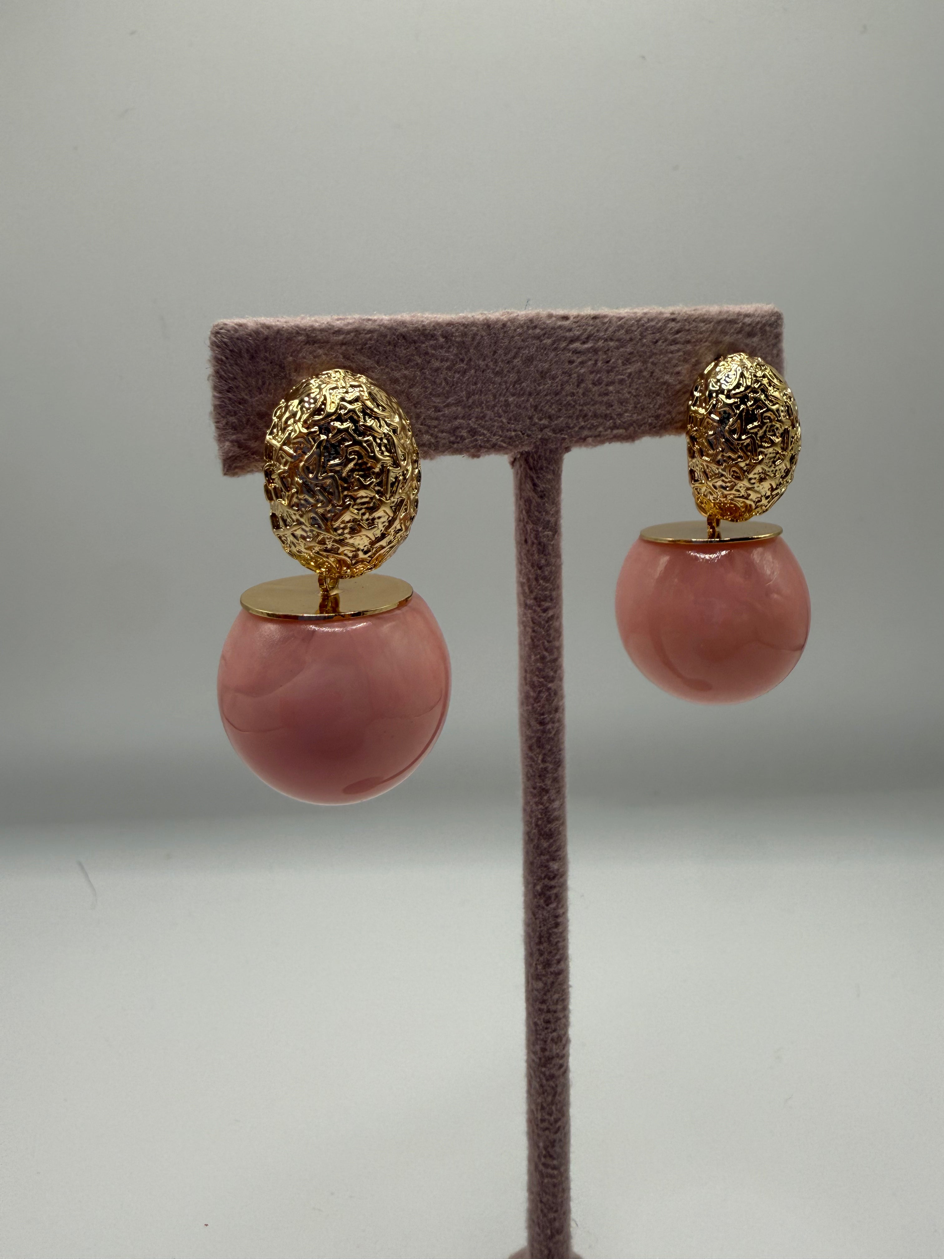 Orecchino SFERA - ROSA