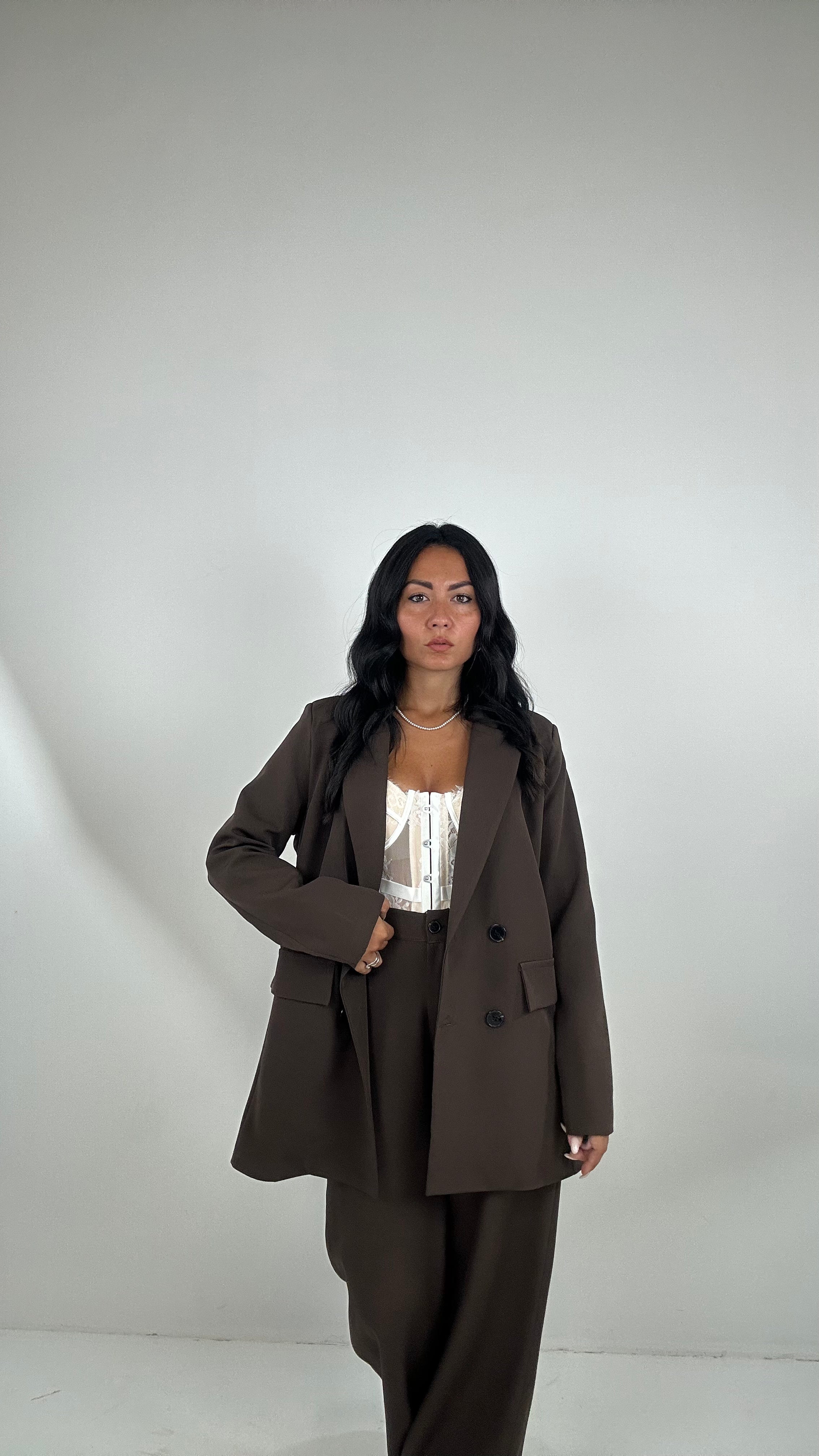 Tailleur MILANO - MARRONE