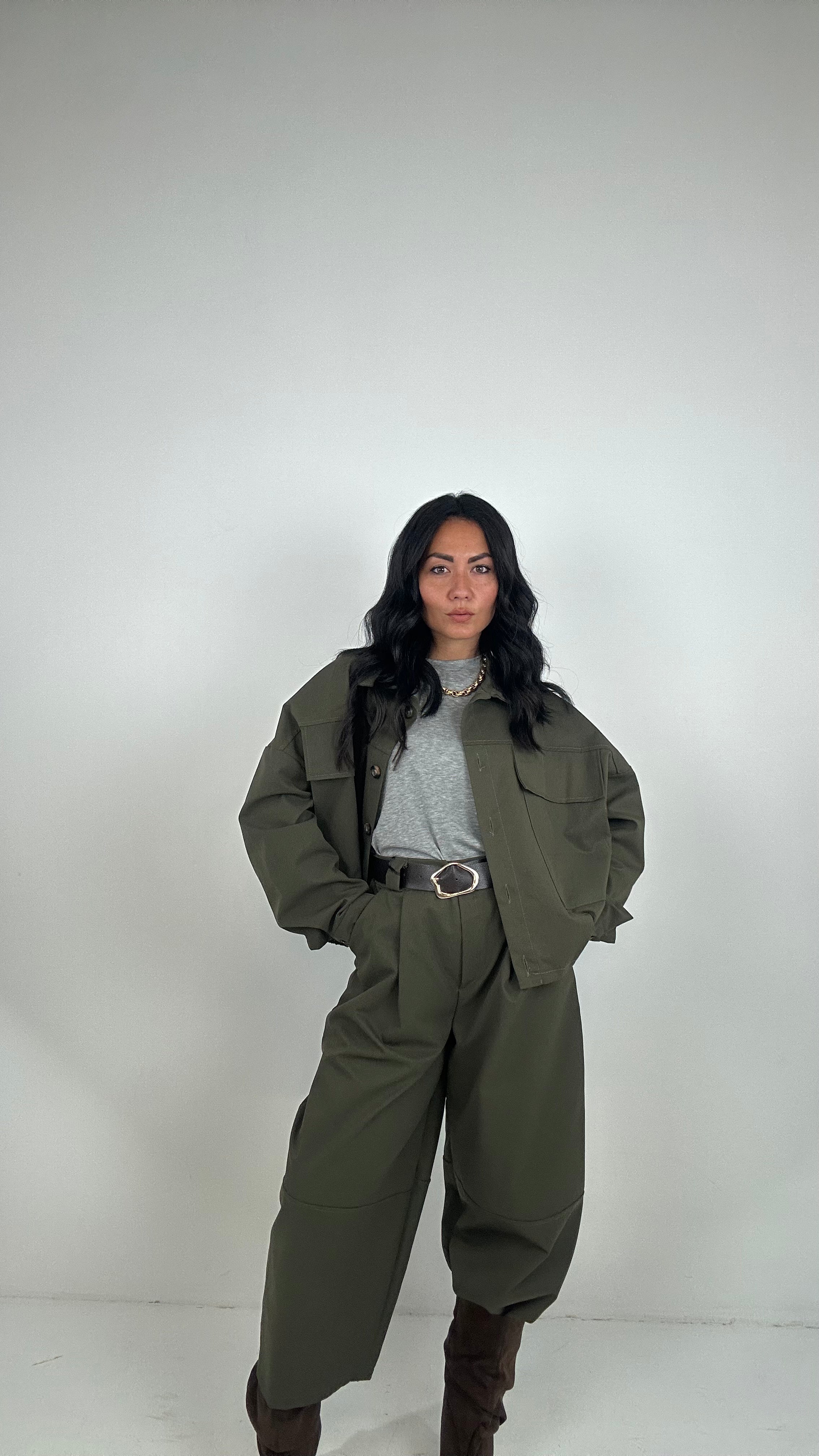 Completo DISS - VERDE MILITARE