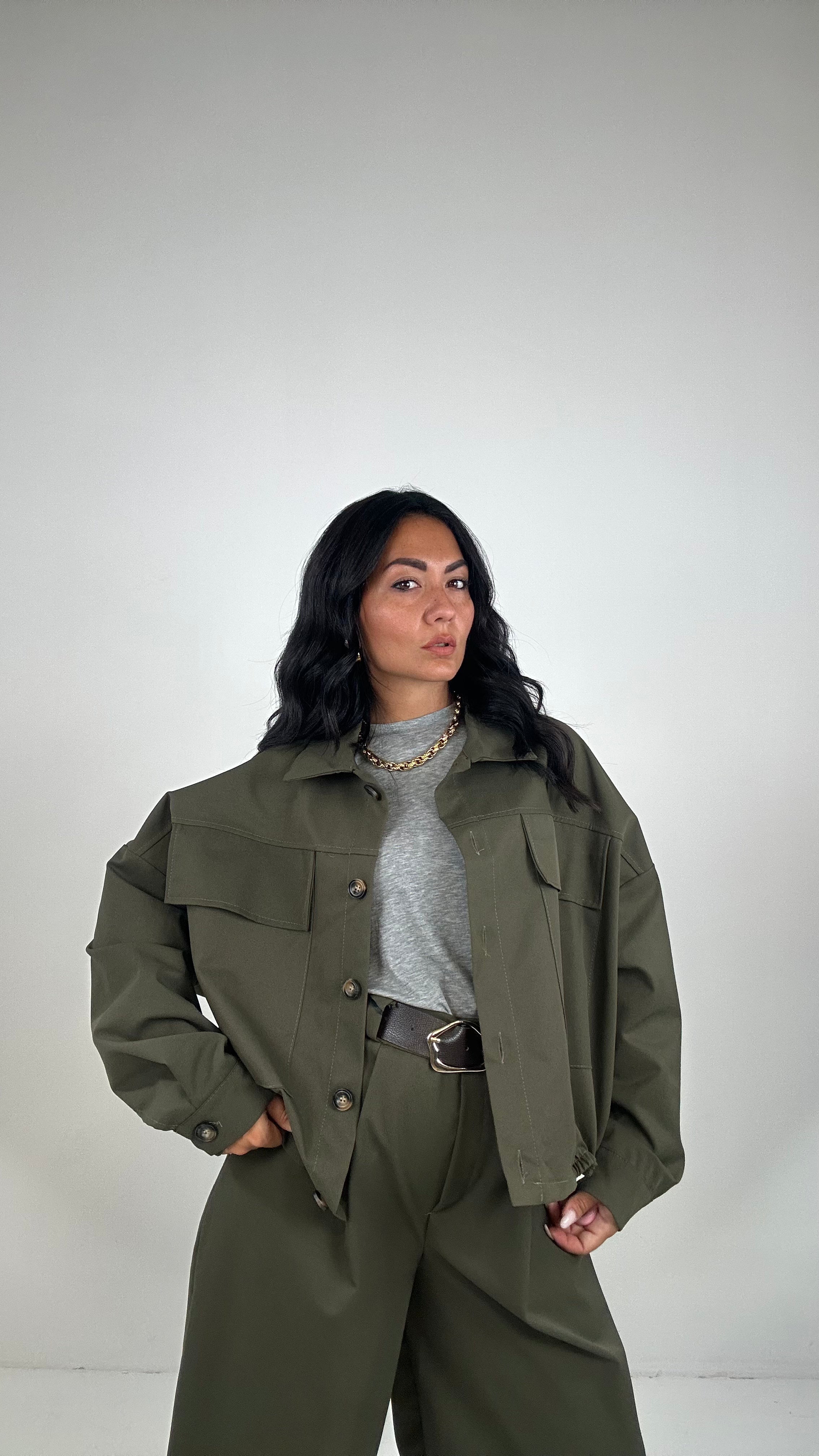 Completo DISS - VERDE MILITARE