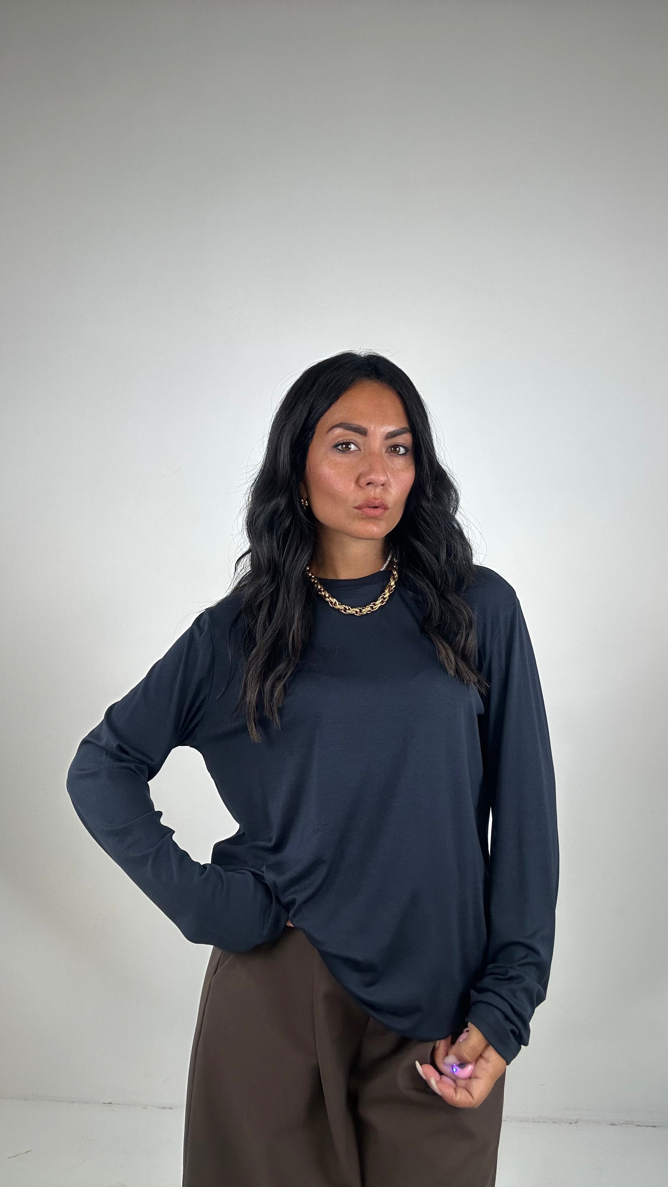 Maglia BASIC LARGEST - BLU