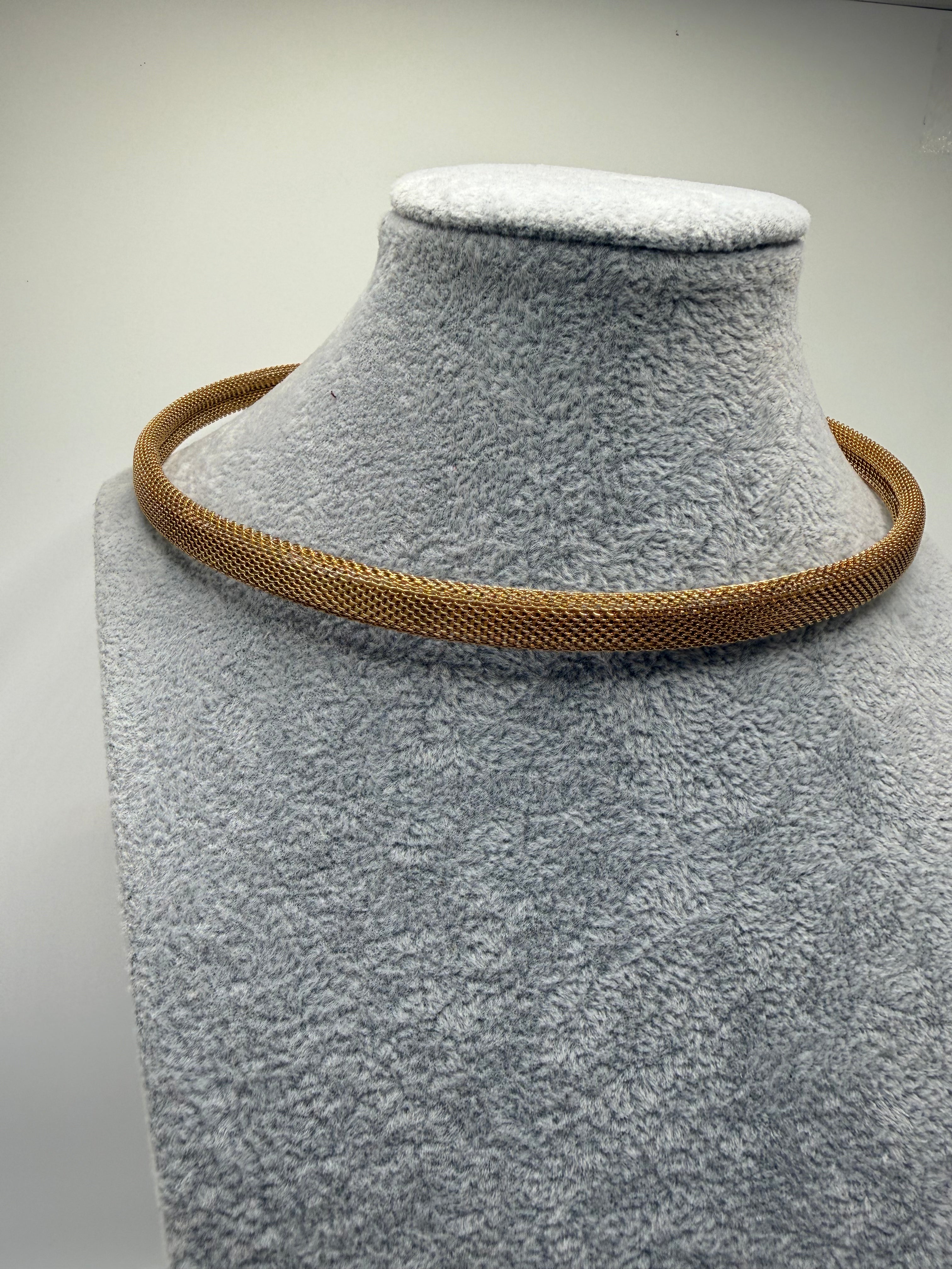 Collana CERCHIO STRUTTURATO - ORO