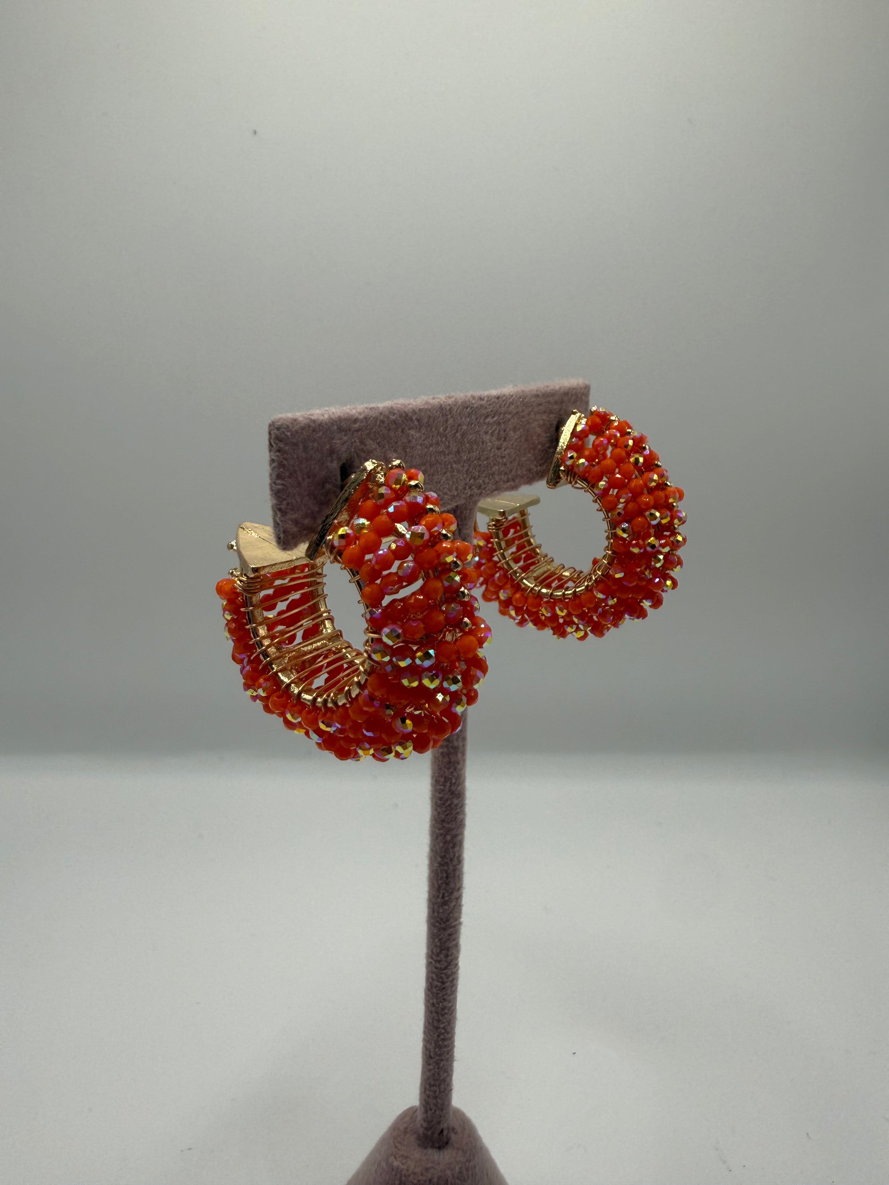 Orecchino CORALLINE - ARANCIO