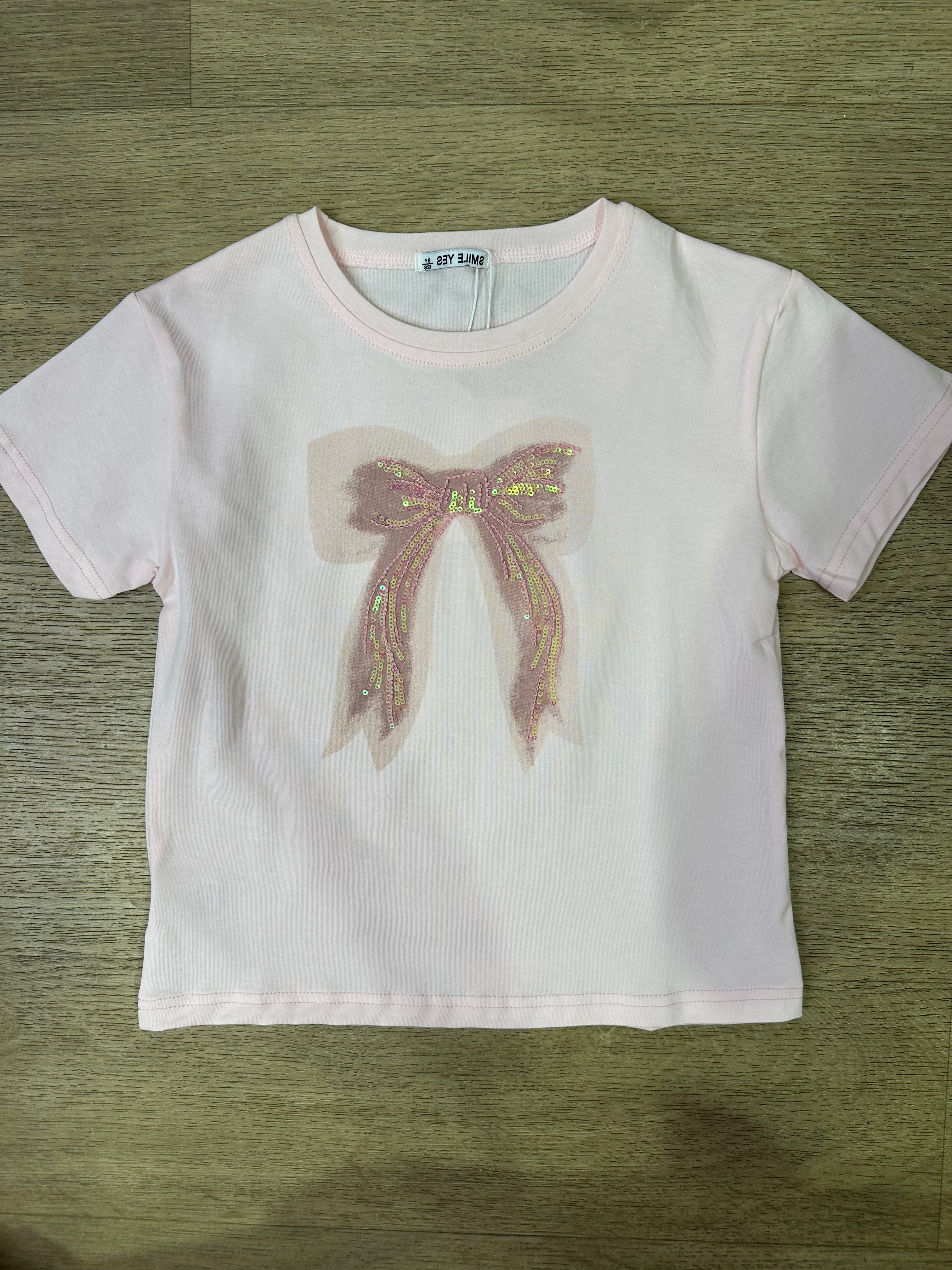 T-shirt FIOCCO 8-16A - ROSA