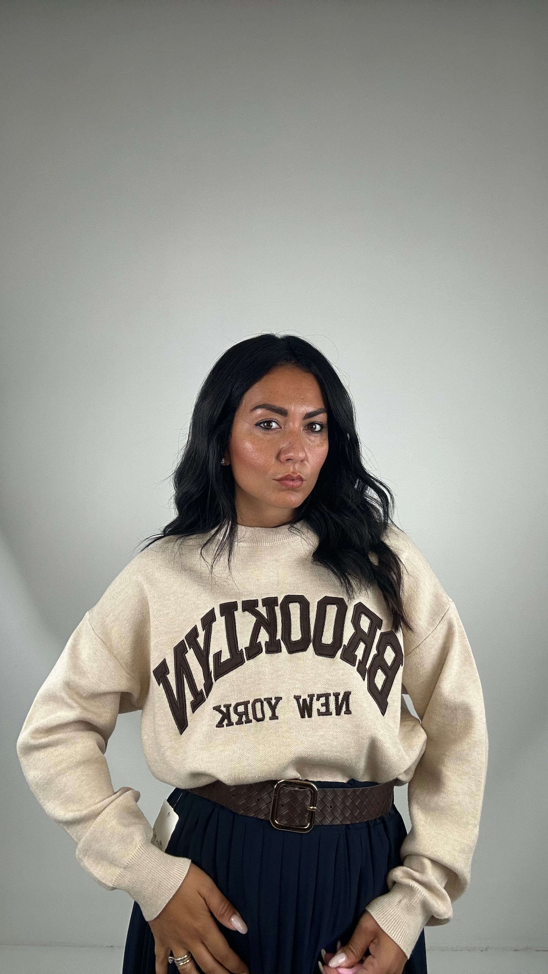 Pull AUTUNNO BROOKLYN - BEIGE