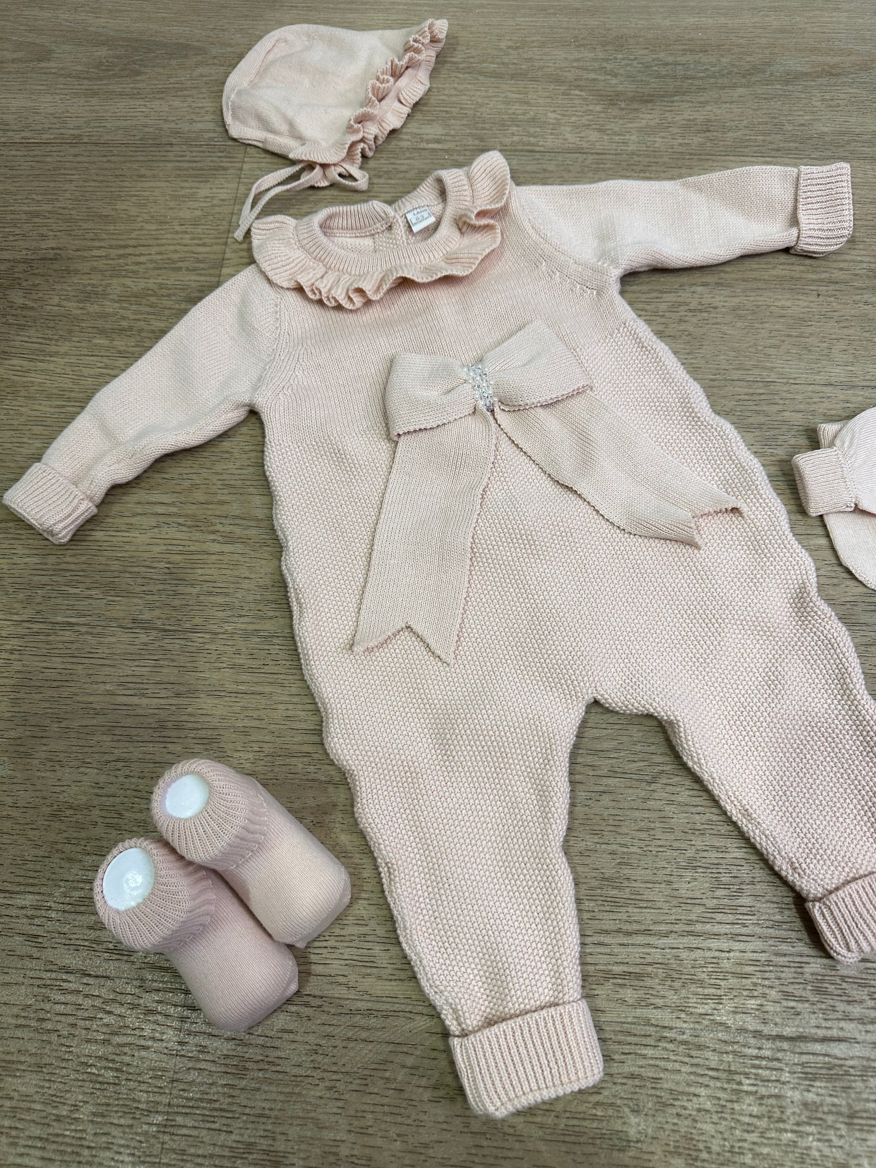 Set NASCITA IN CALDO COTONE - ROSA CIPRIA
