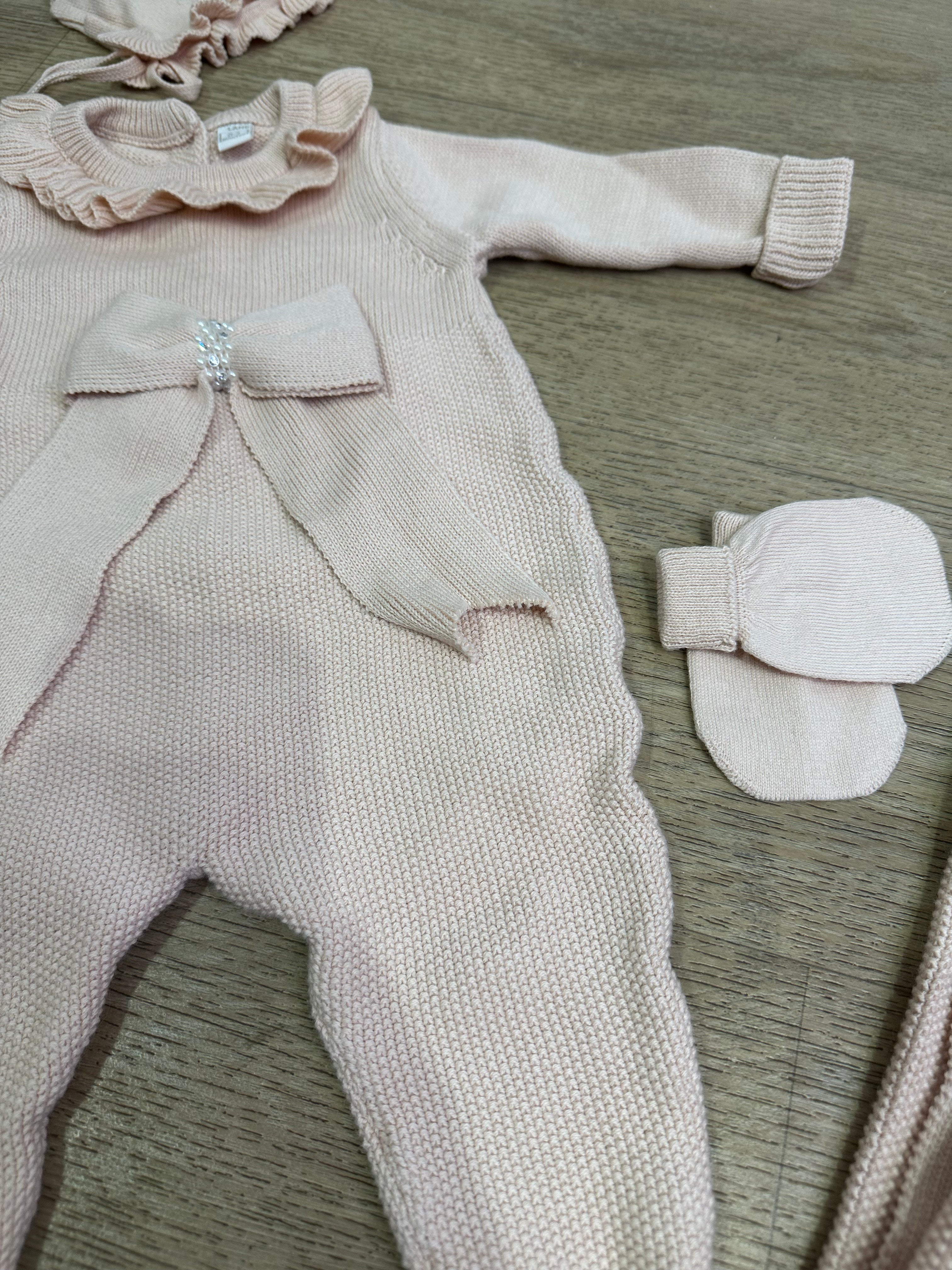 Set NASCITA IN CALDO COTONE - ROSA CIPRIA