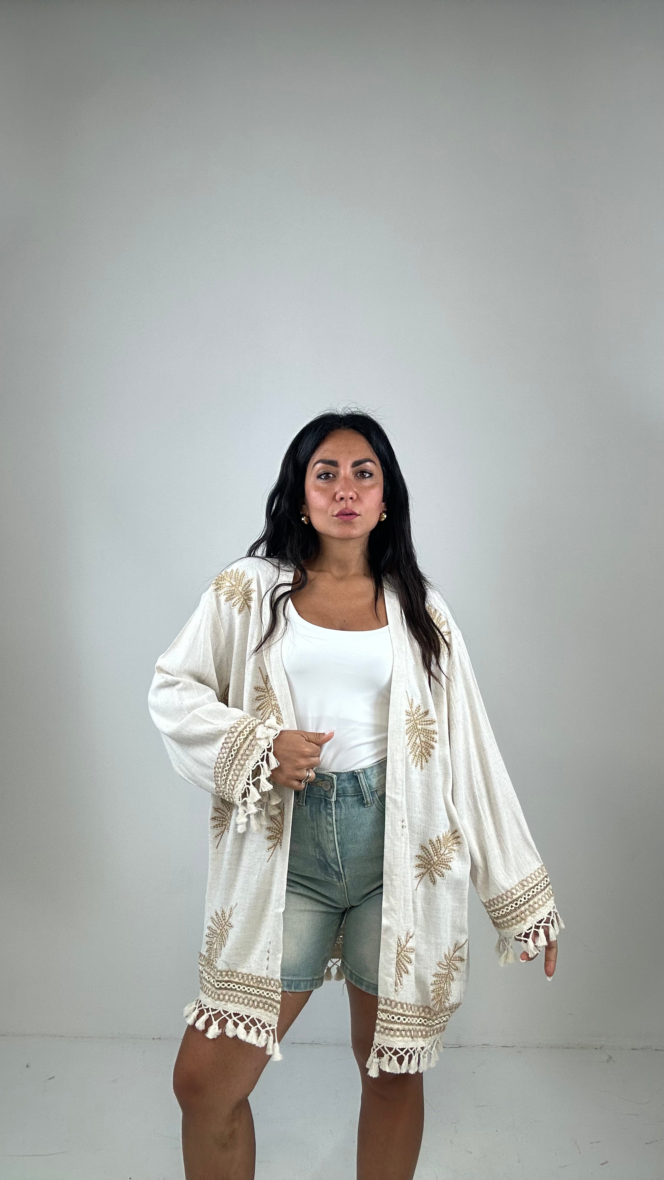 Kimono GERMOGLIO - BEIGE