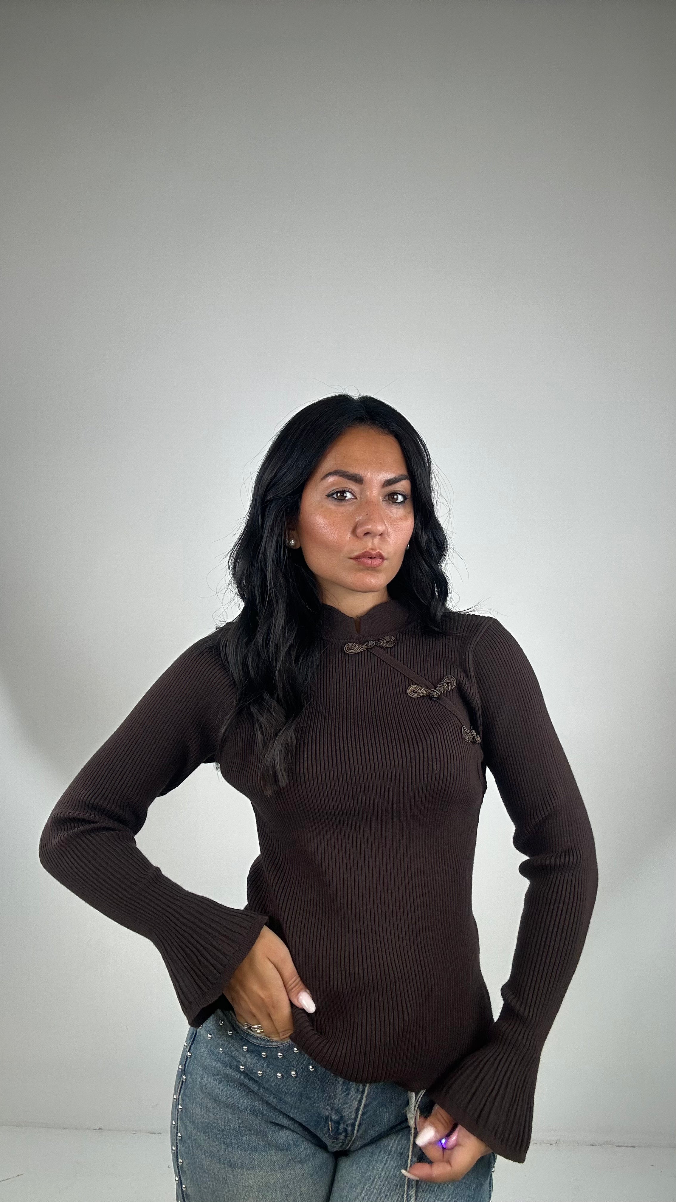Pull GIAPPO - MARRONE